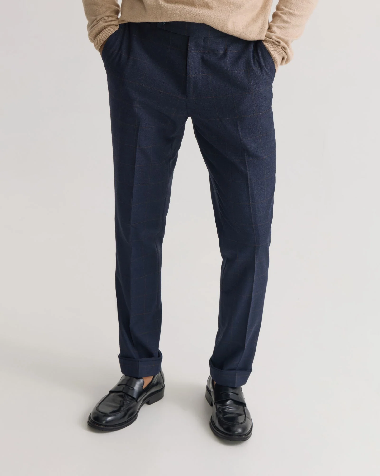 Byron Side Tab Cuff Trousers