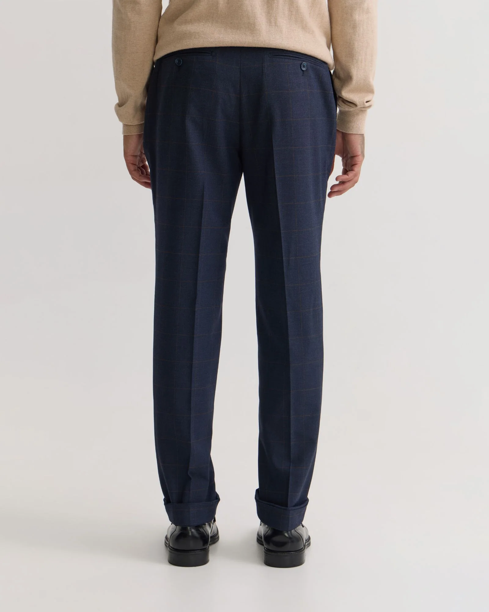 Byron Side Tab Cuff Trousers - Image 3