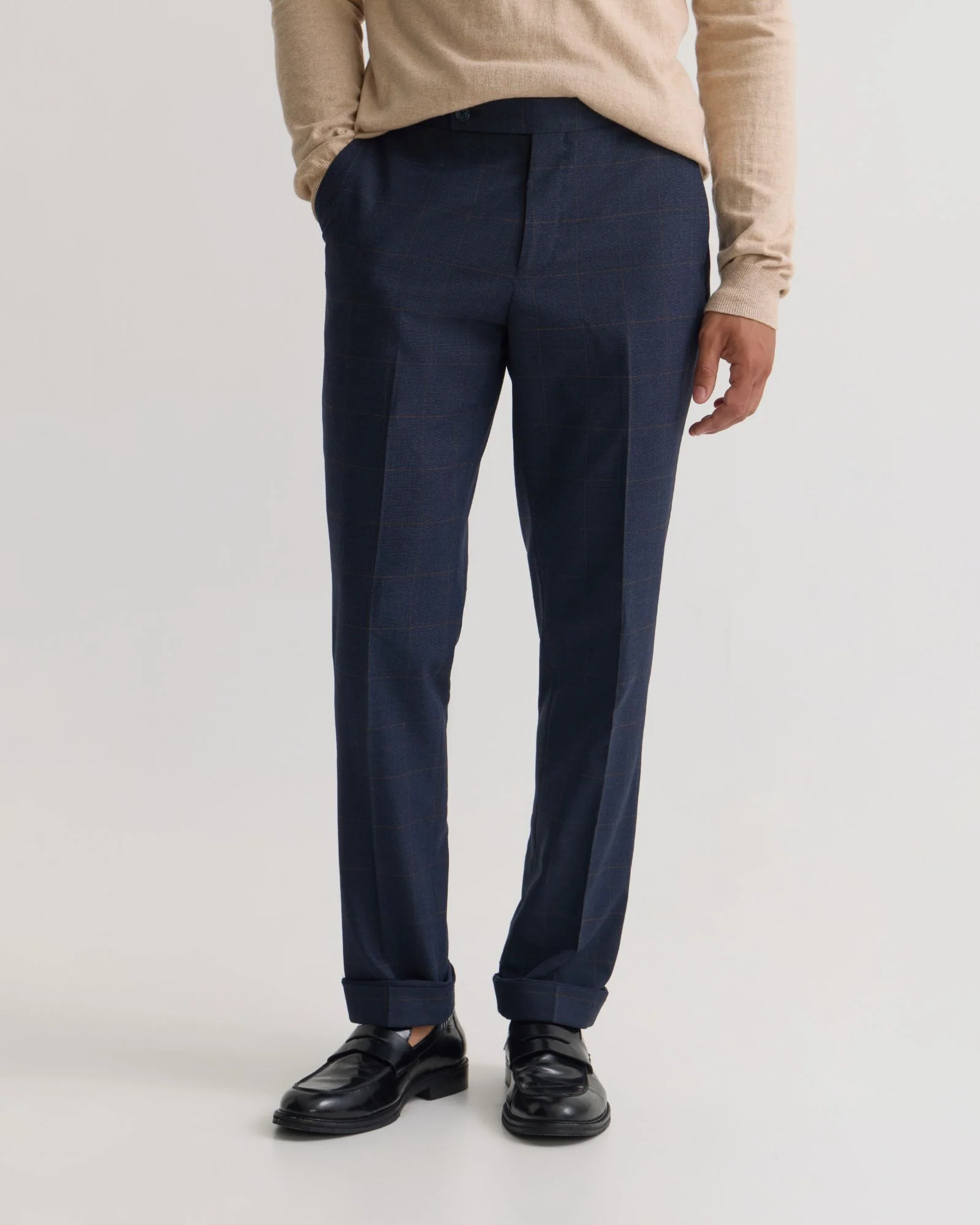 Byron Side Tab Cuff Trousers - Image 5