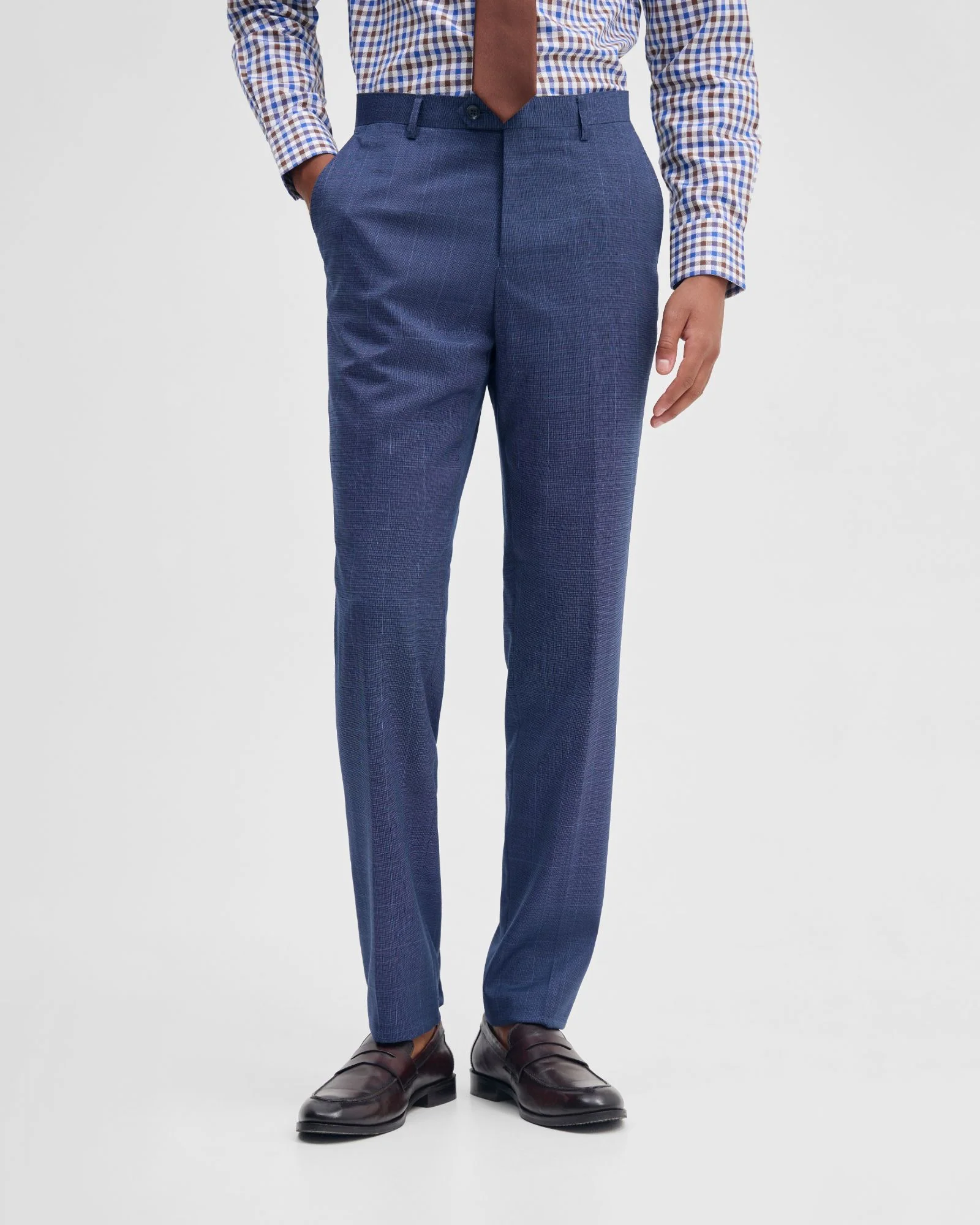 Byron Wool Suit Trousers - Image 2