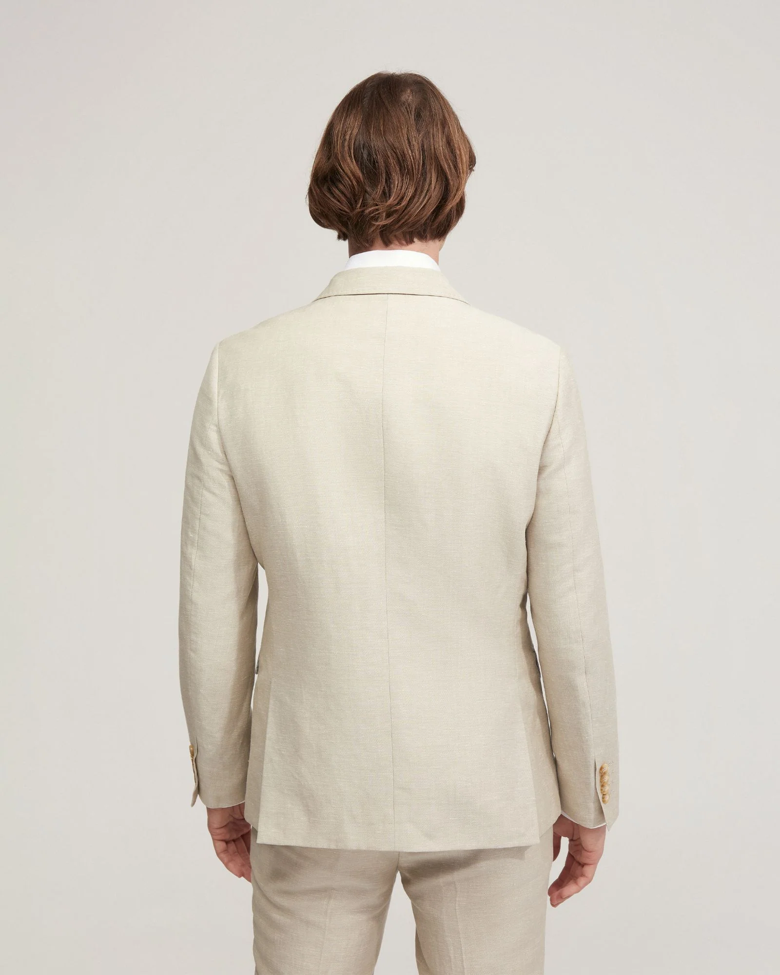 Byron Wool Linen Suit Jacket - Image 3