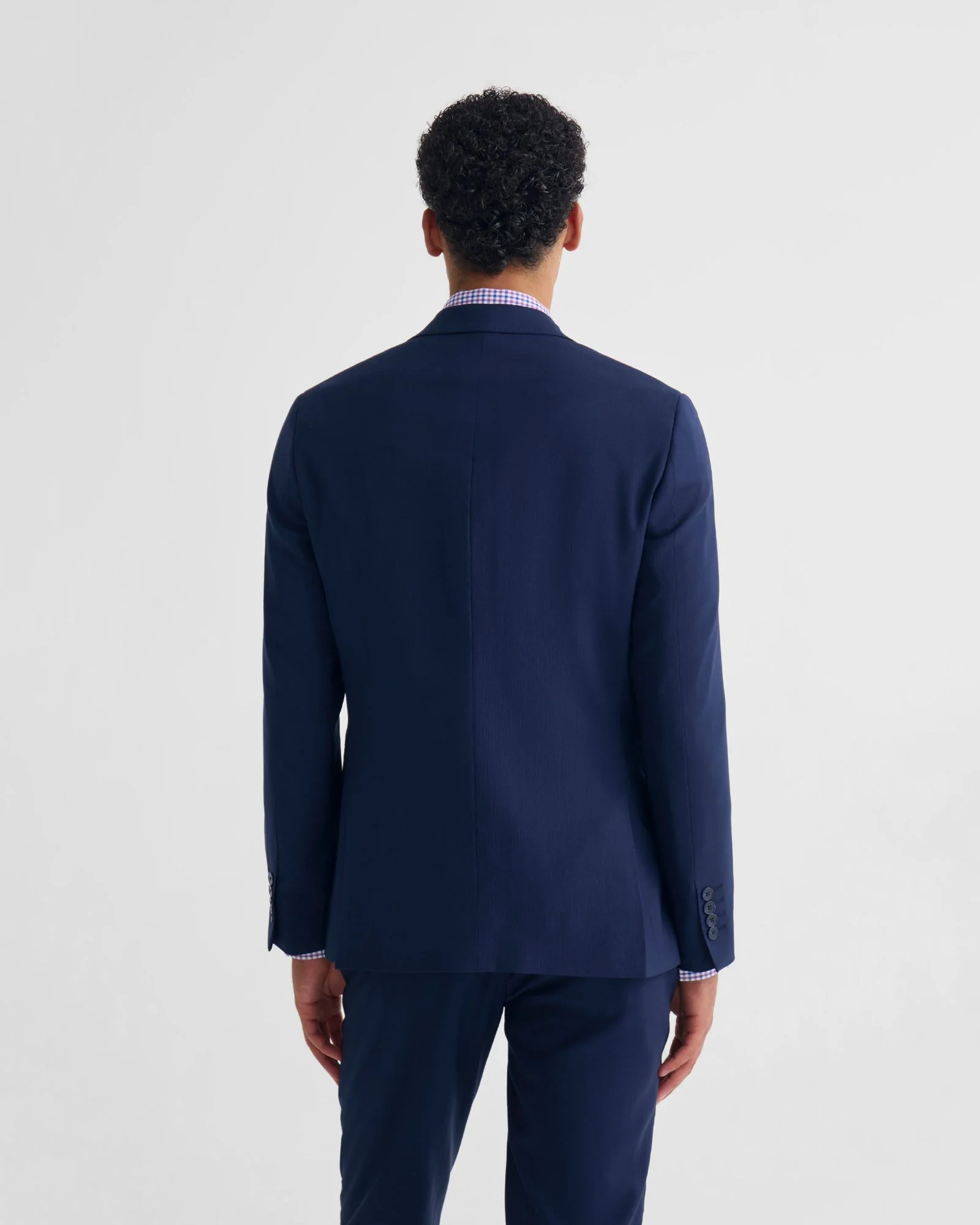 Byron Comfort Line Wool Suit Jacket - Image 4