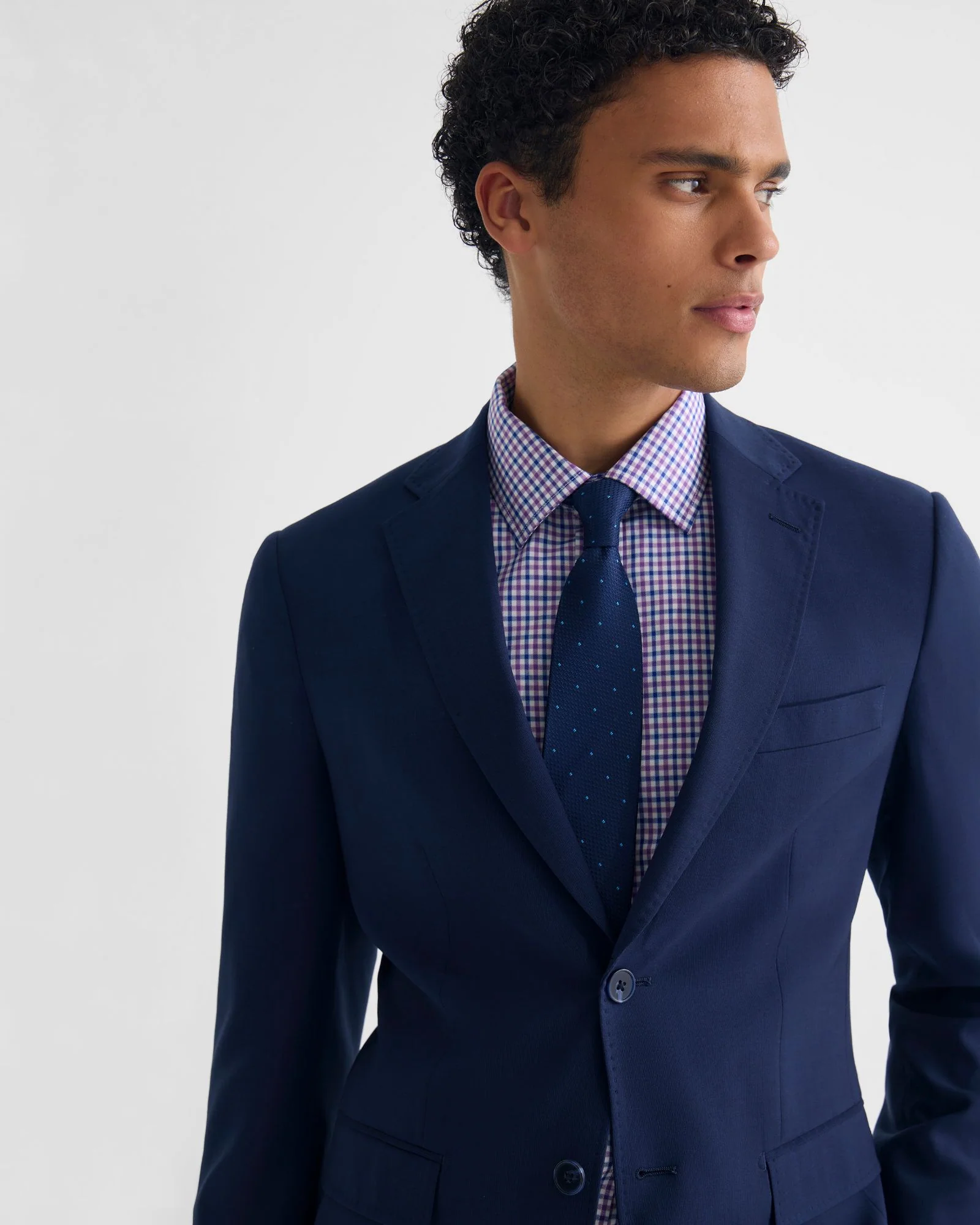 Byron Comfort Line Wool Suit Jacket - Image 5