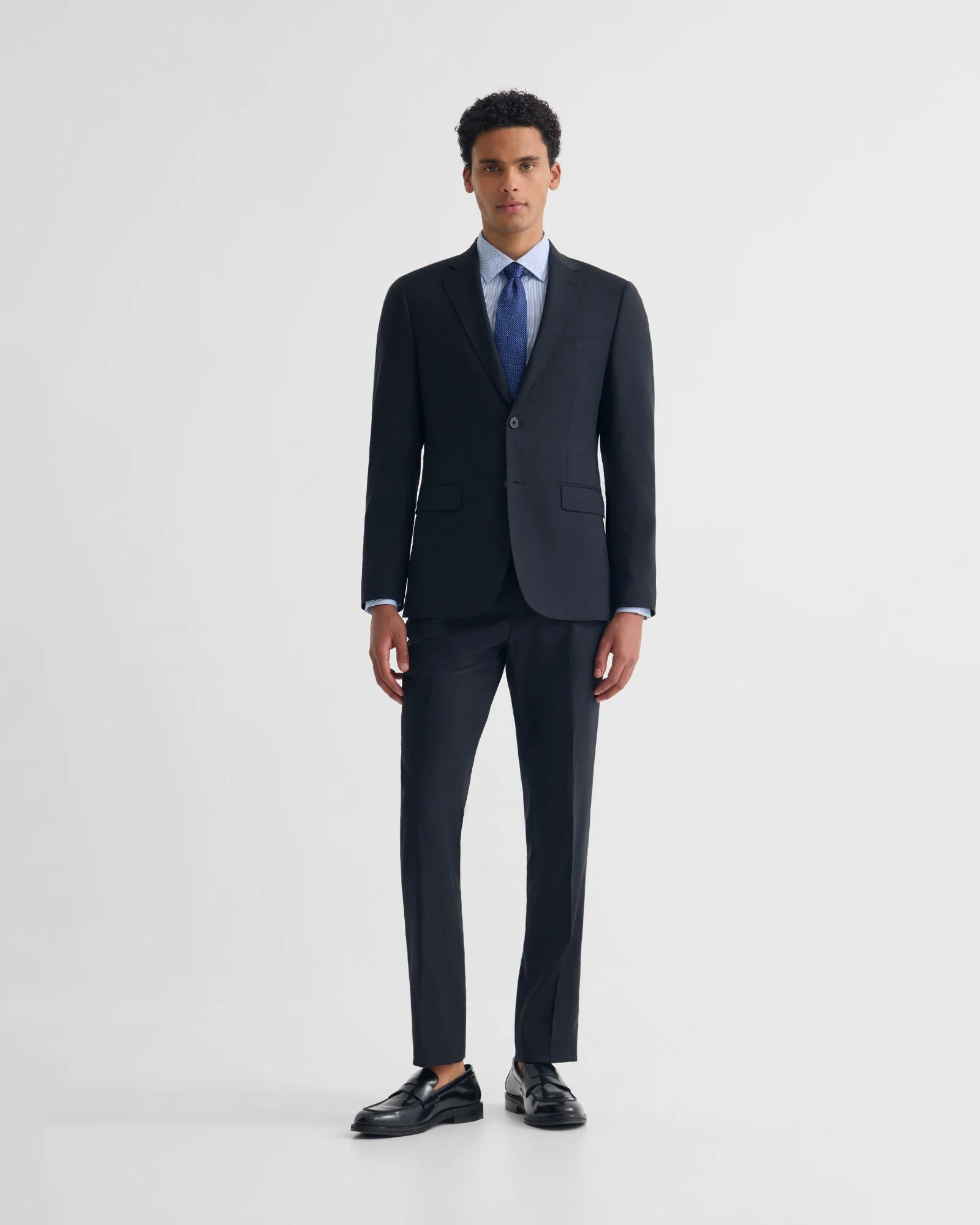 Byron Comfort Line Wool Suit Jacket - Image 9