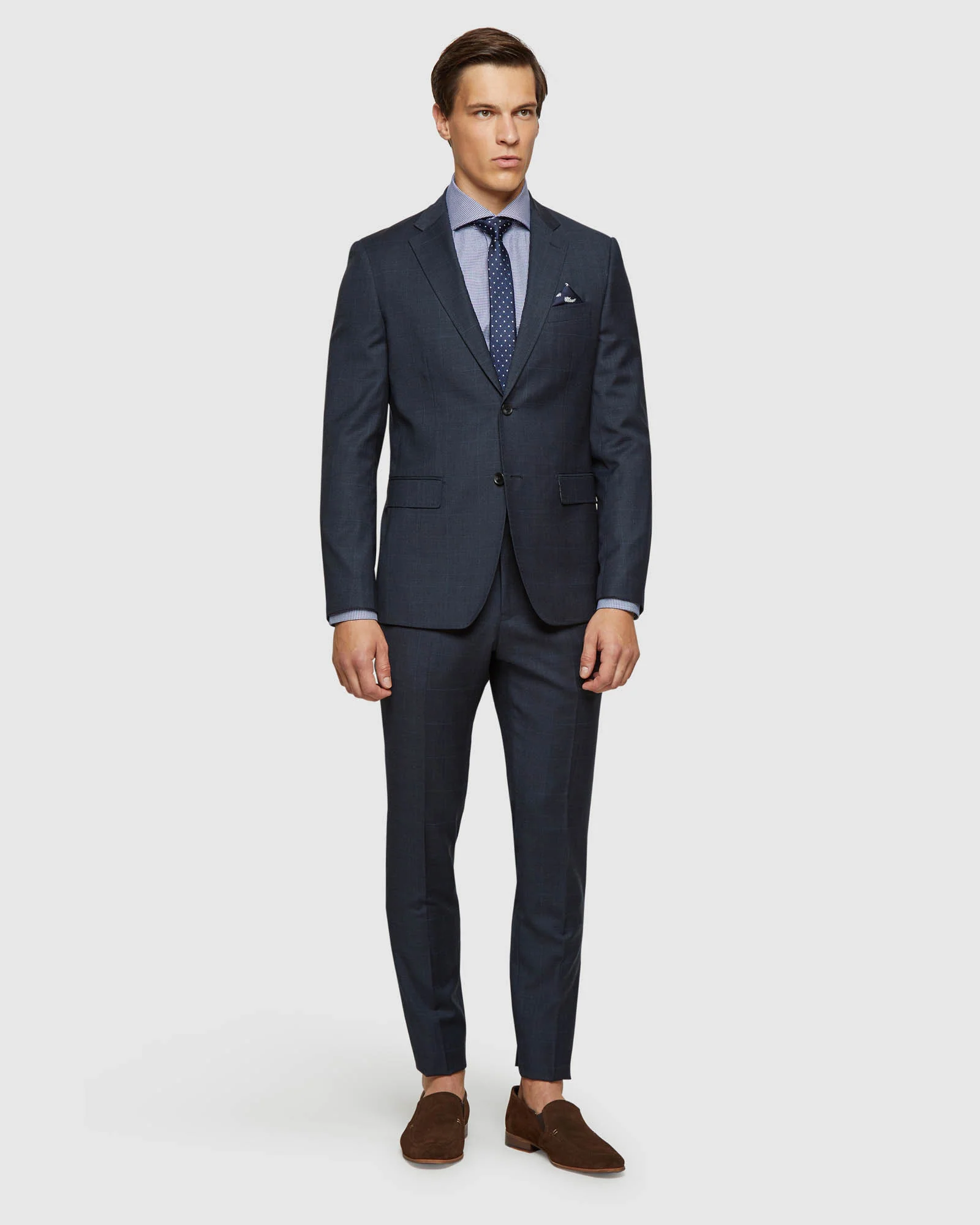 Byron Wool Suit Trousers - Image 5