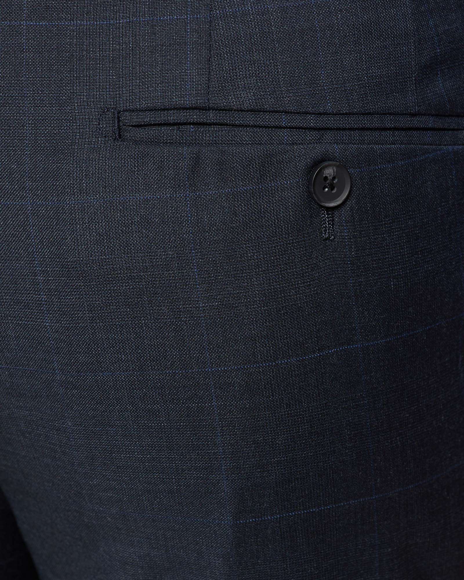 Byron Wool Suit Trousers - Image 6