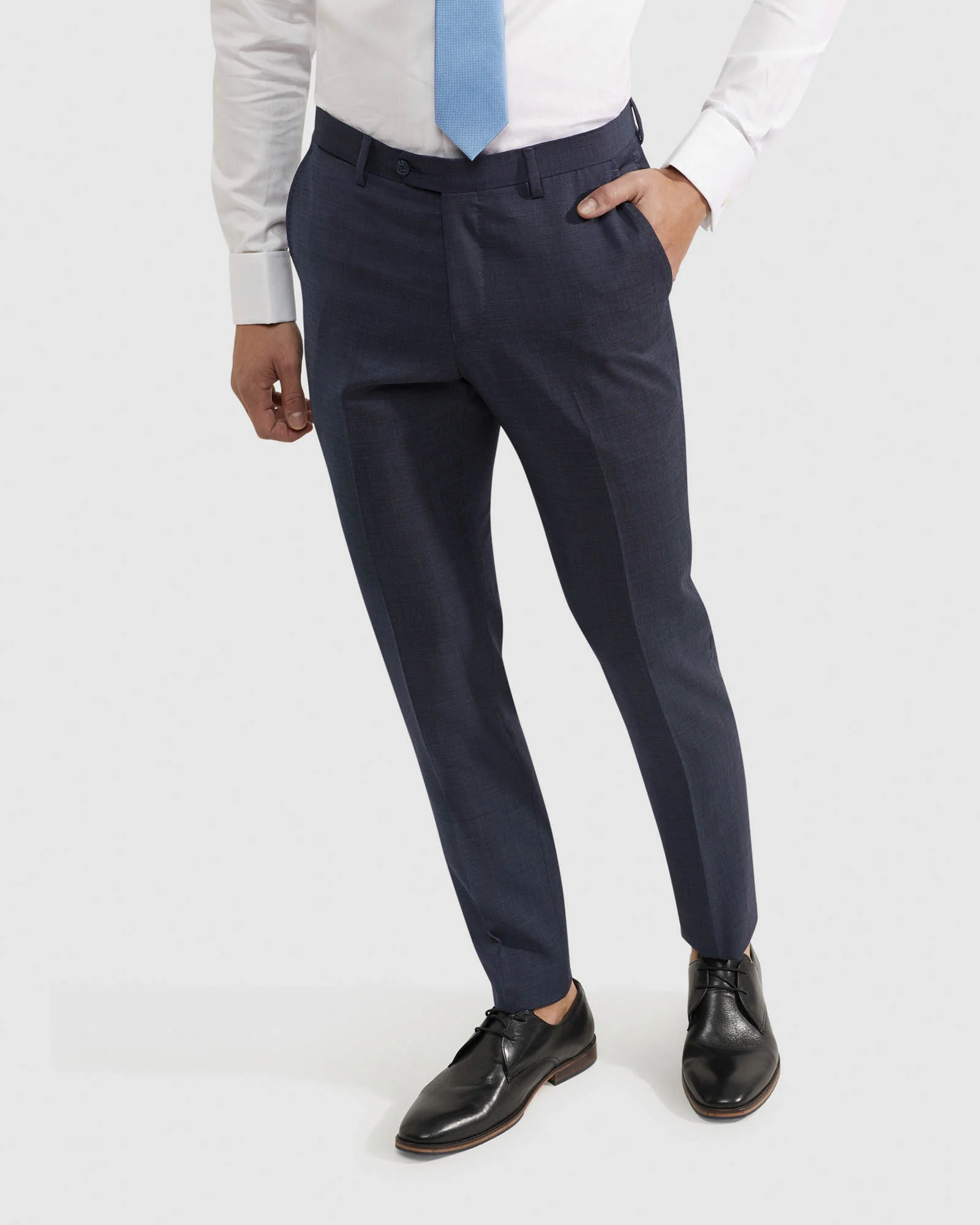 Byron Wool Suit Trousers - Image 4