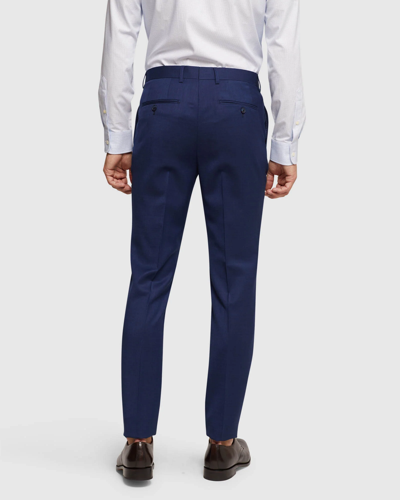 Byron Wool Suit Trousers - Image 3