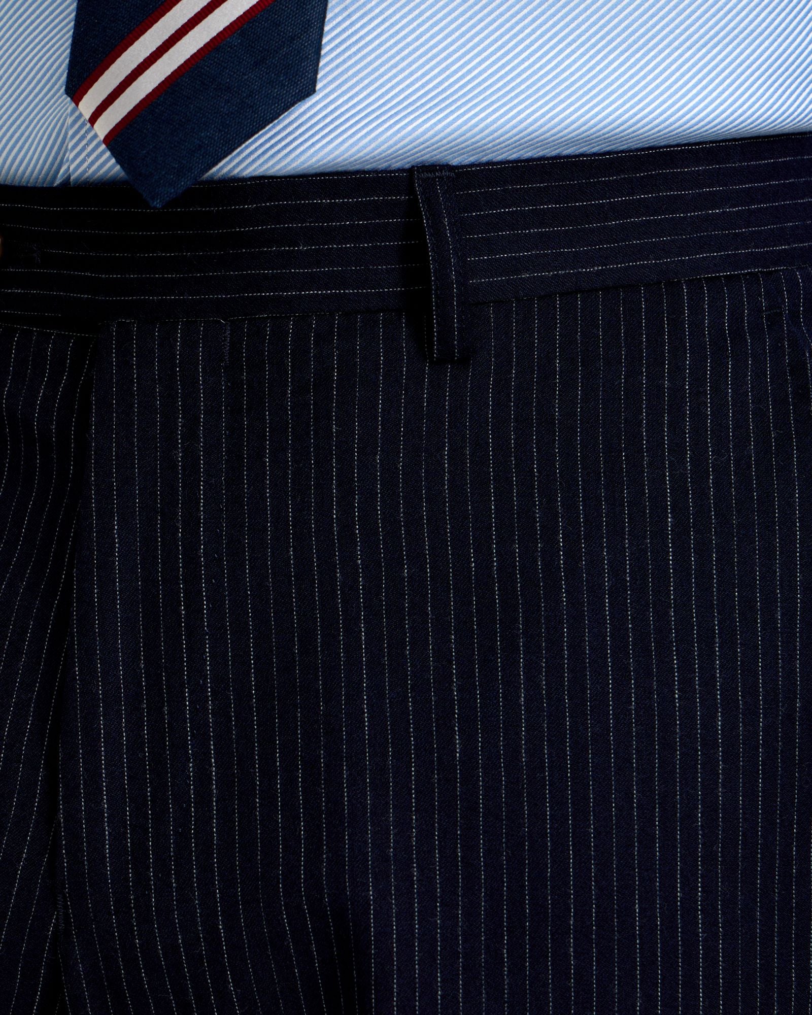 Byron Wool Suit Trousers - Image 6