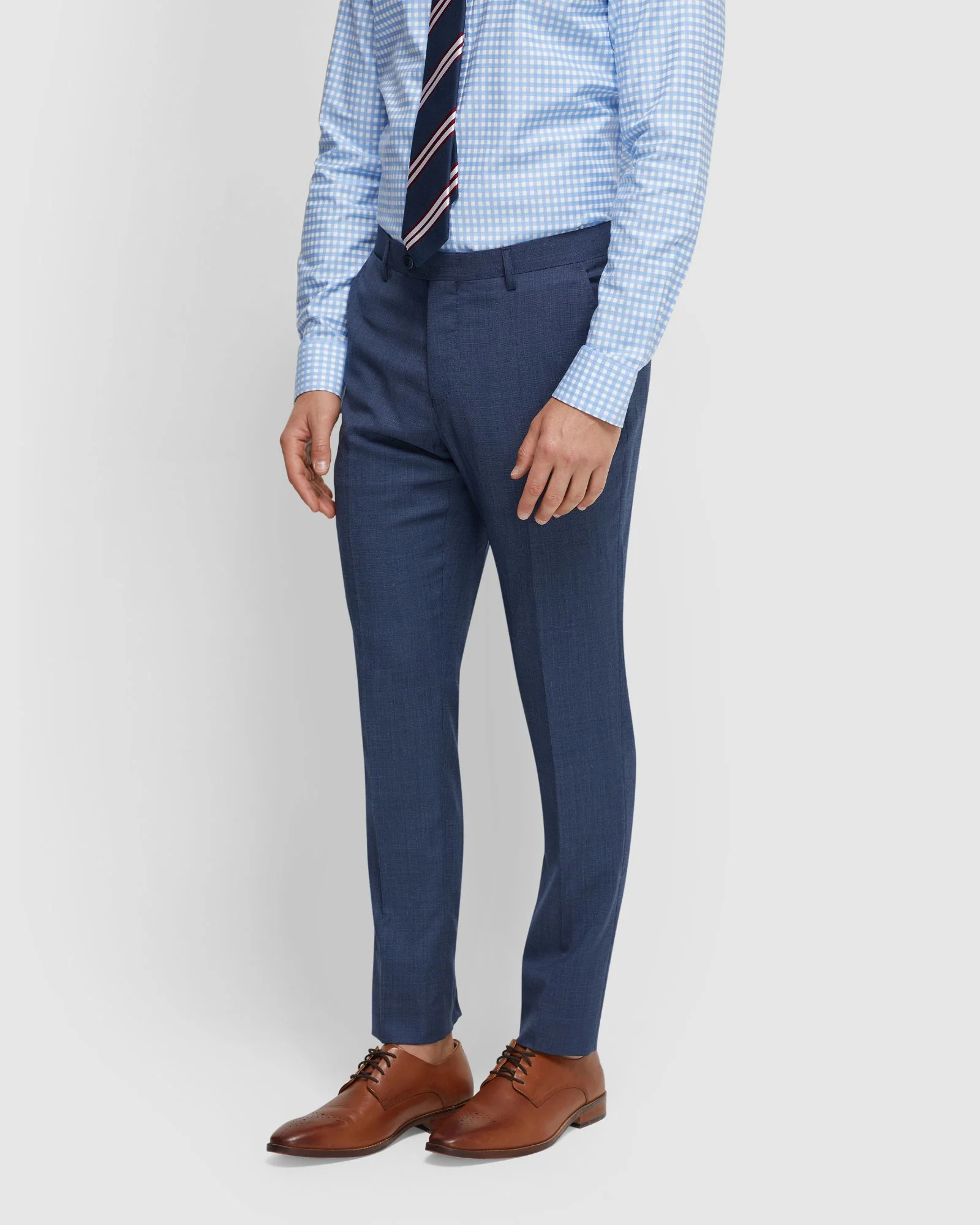 Byron Wool Suit Trousers - Image 2