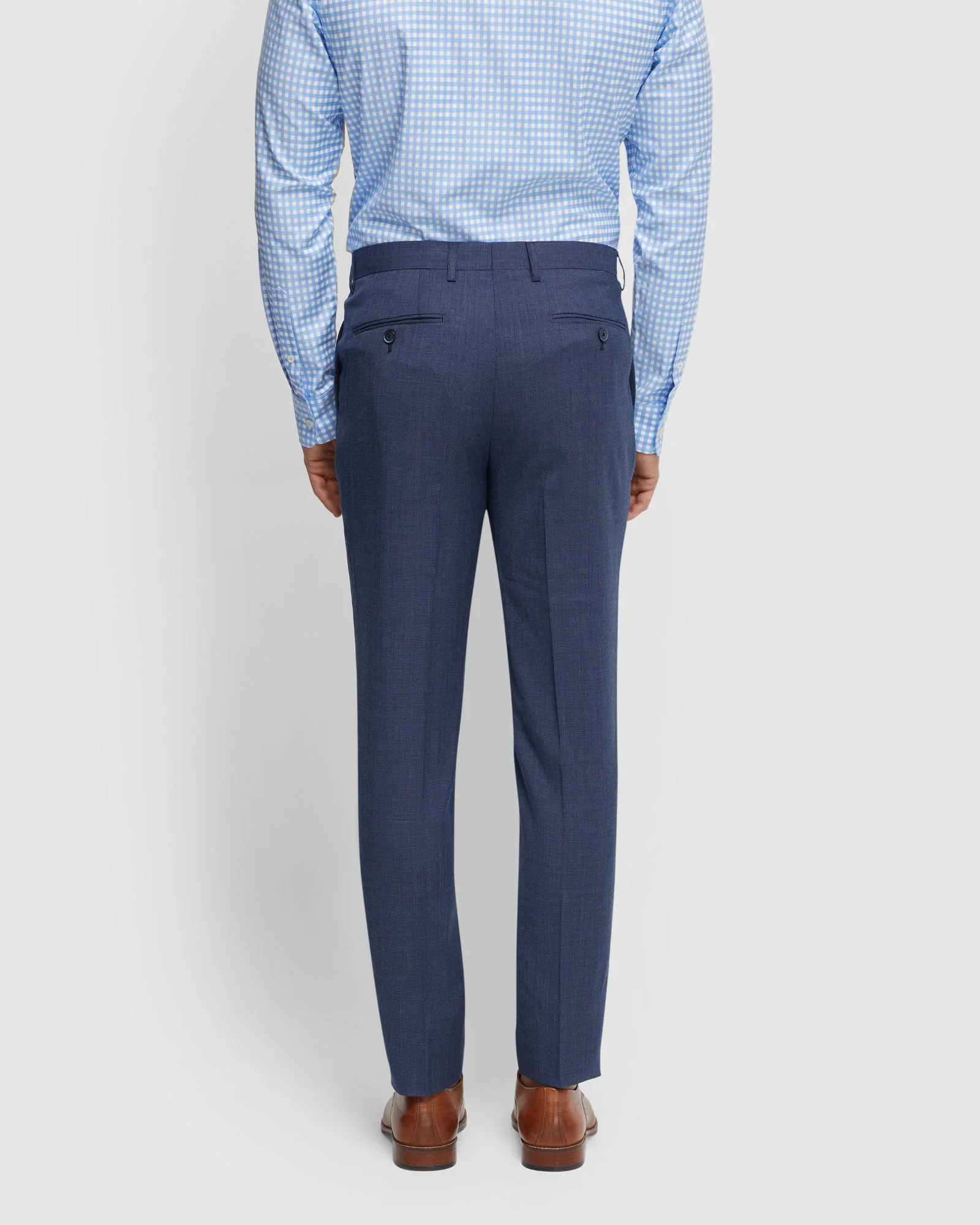 Byron Wool Suit Trousers - Image 3