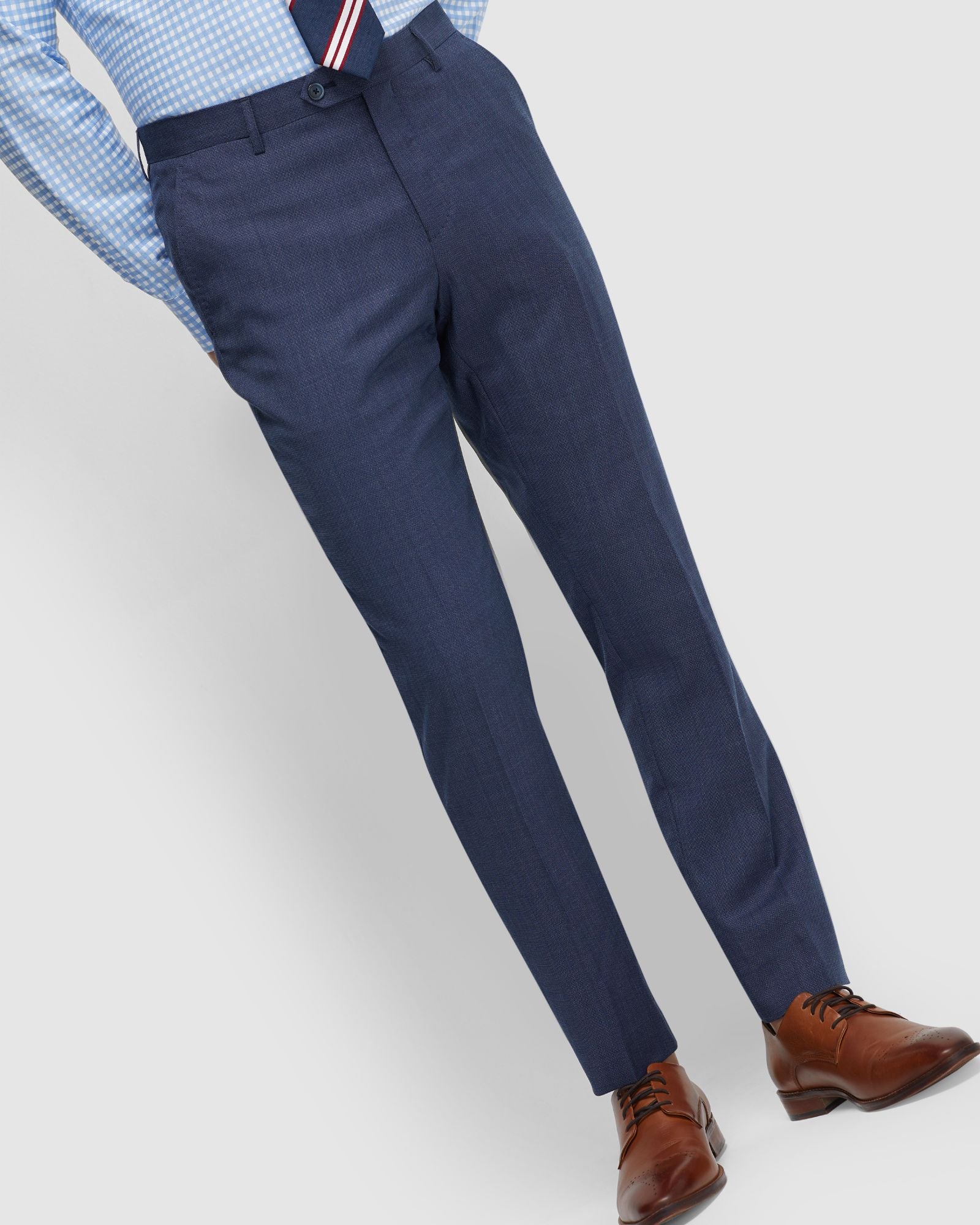 Byron Wool Suit Trousers - Image 4