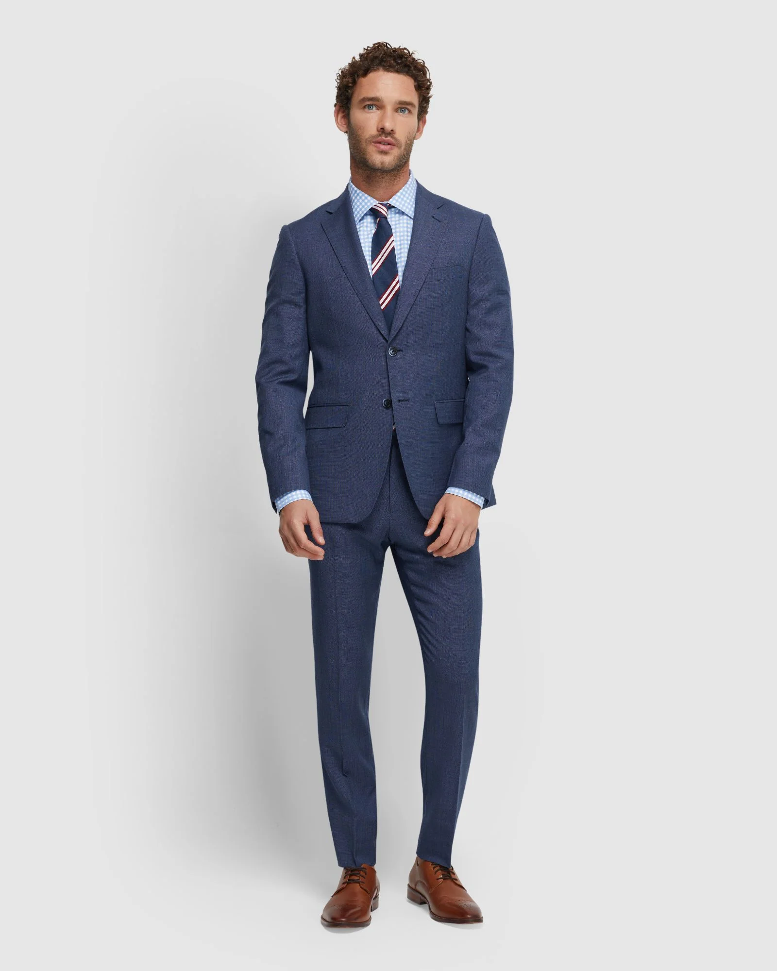 Byron Wool Suit Trousers - Image 5