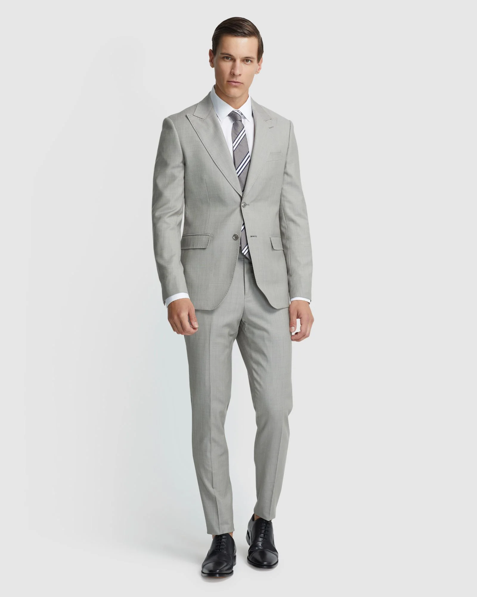 Byron Wool Suit Trousers - Image 5