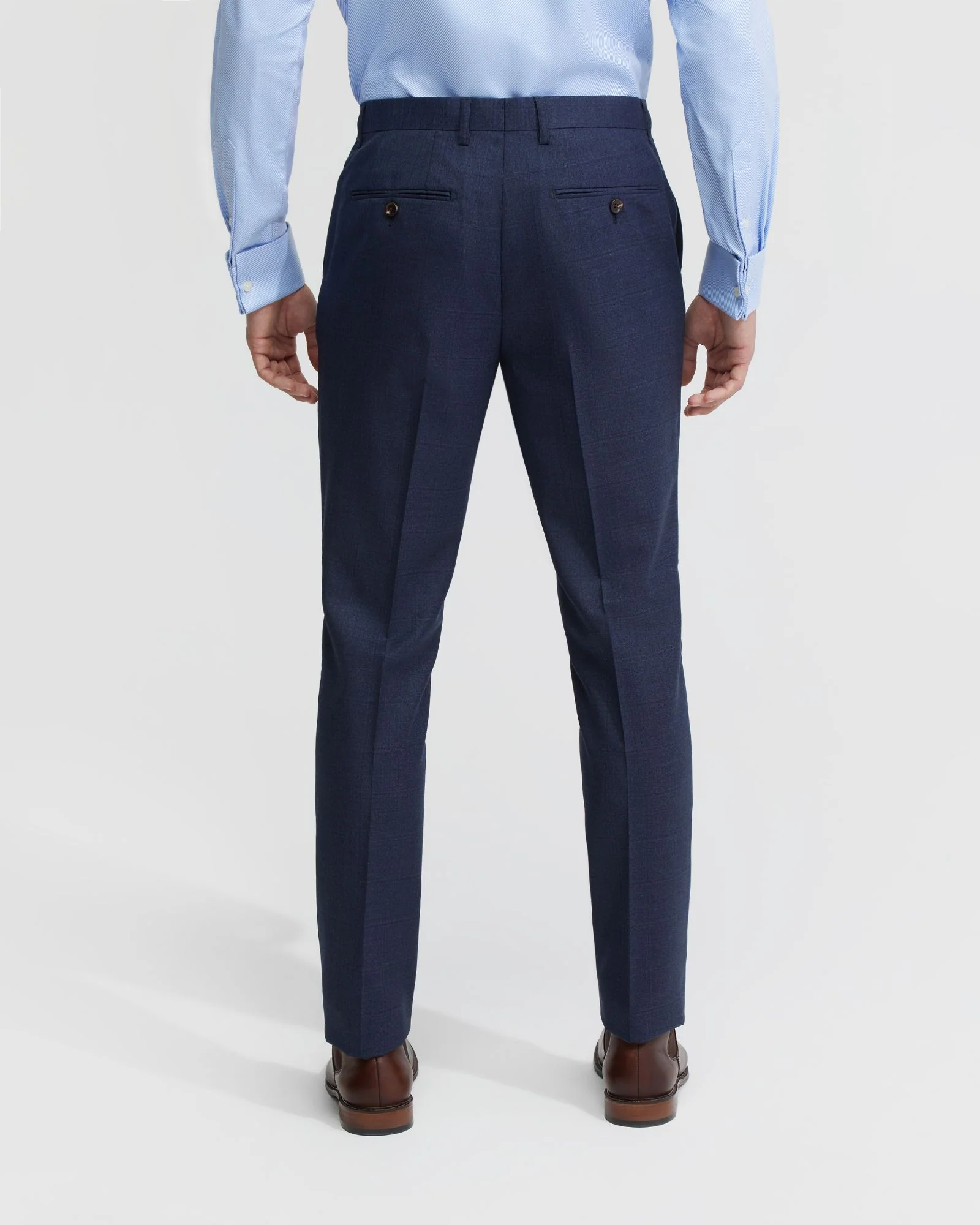 Byron Wool Suit Trousers - Image 3