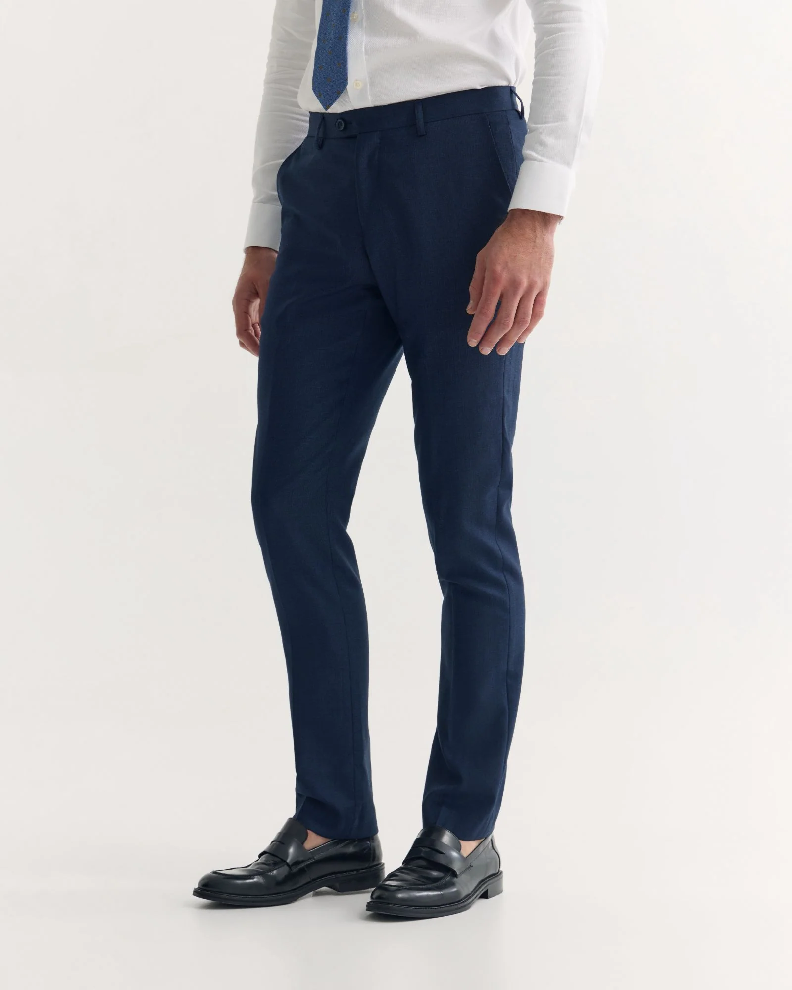 Byron Wool Suit Trousers - Image 2