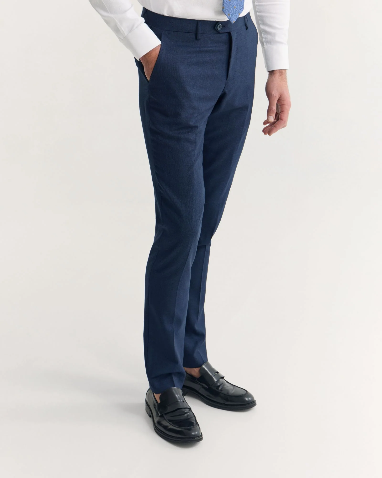 Byron Wool Suit Trousers - Image 4