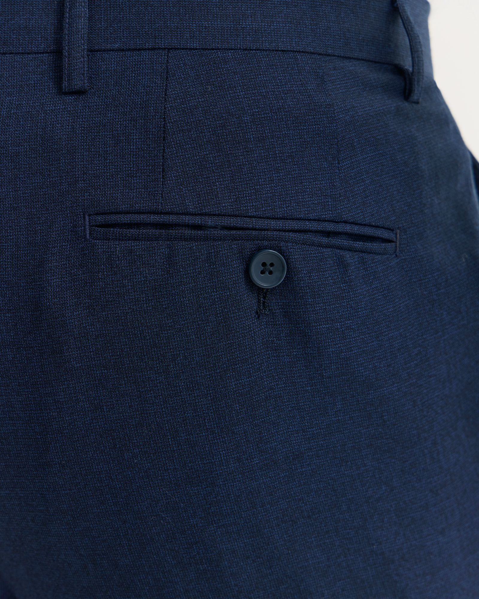 Byron Wool Suit Trousers - Image 6