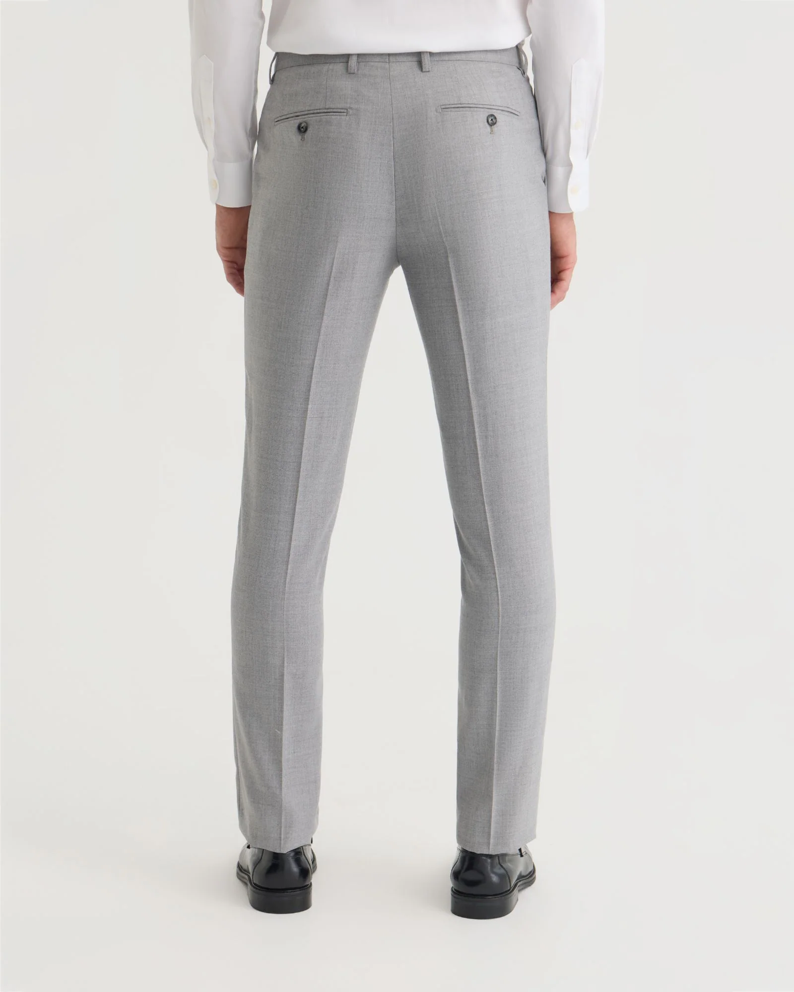 Byron Wool Suit Trousers - Image 3