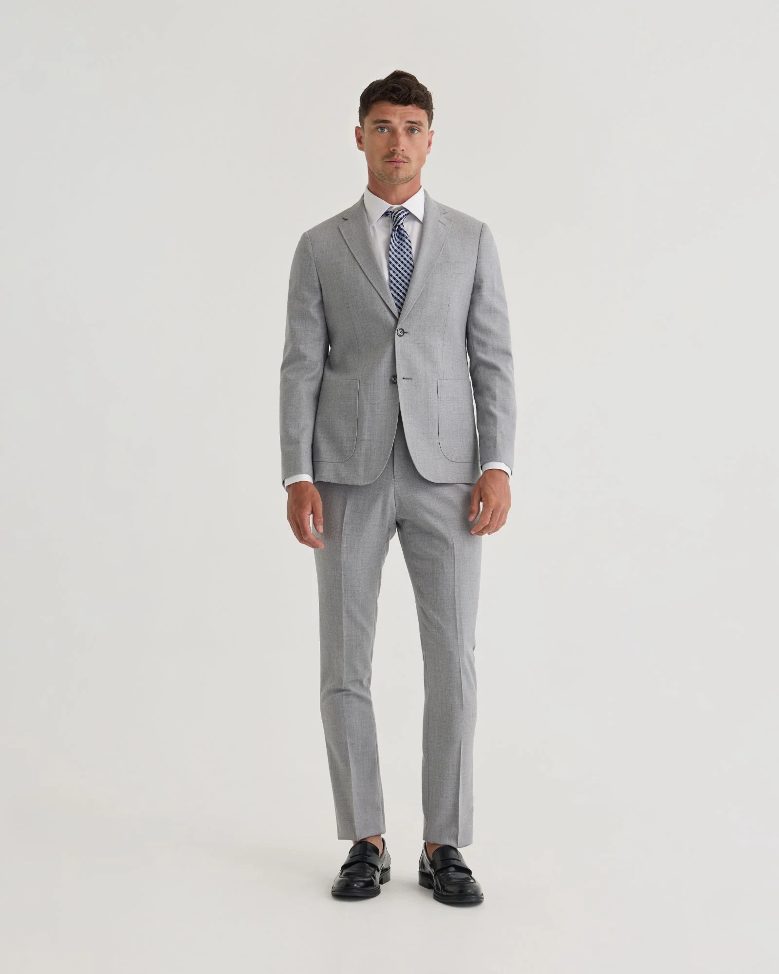 Byron Wool Suit Trousers - Image 5