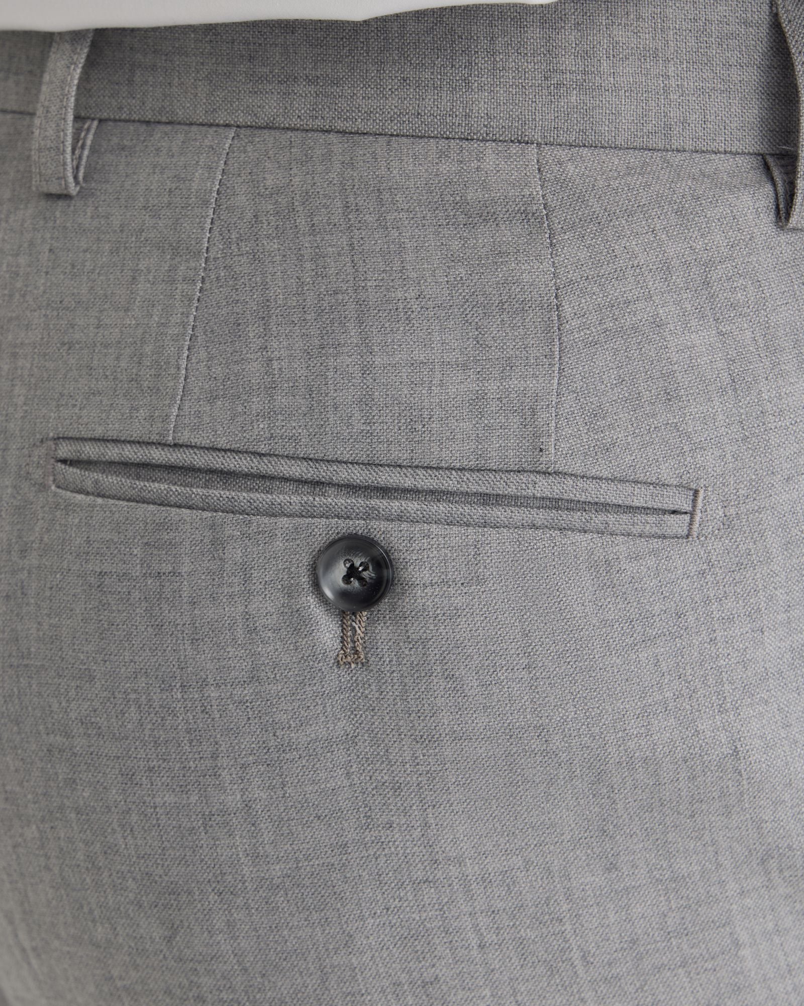 Byron Wool Suit Trousers - Image 6