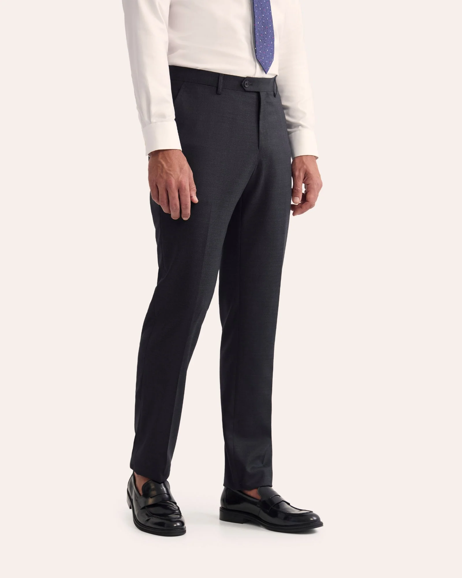 Byron Wool Suit Trousers - Image 3