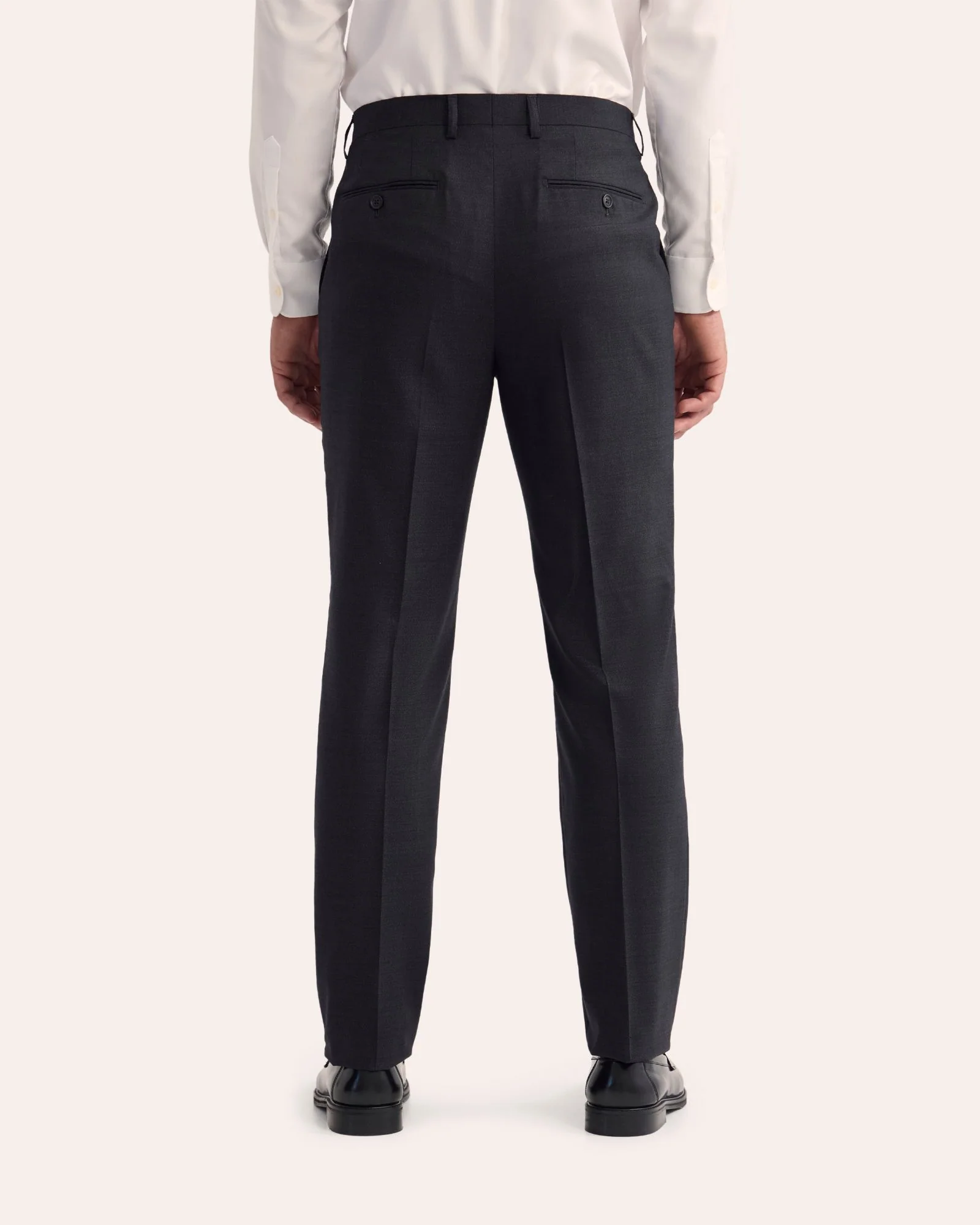 Byron Wool Suit Trousers - Image 4