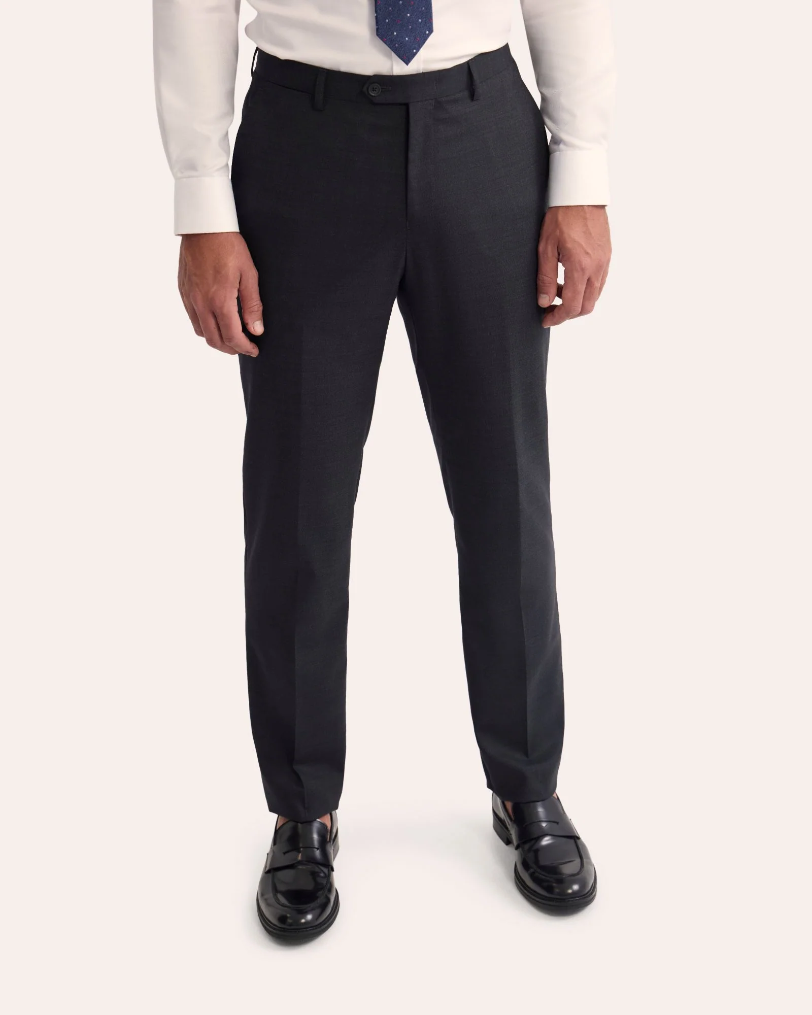 Byron Wool Suit Trousers - Image 5