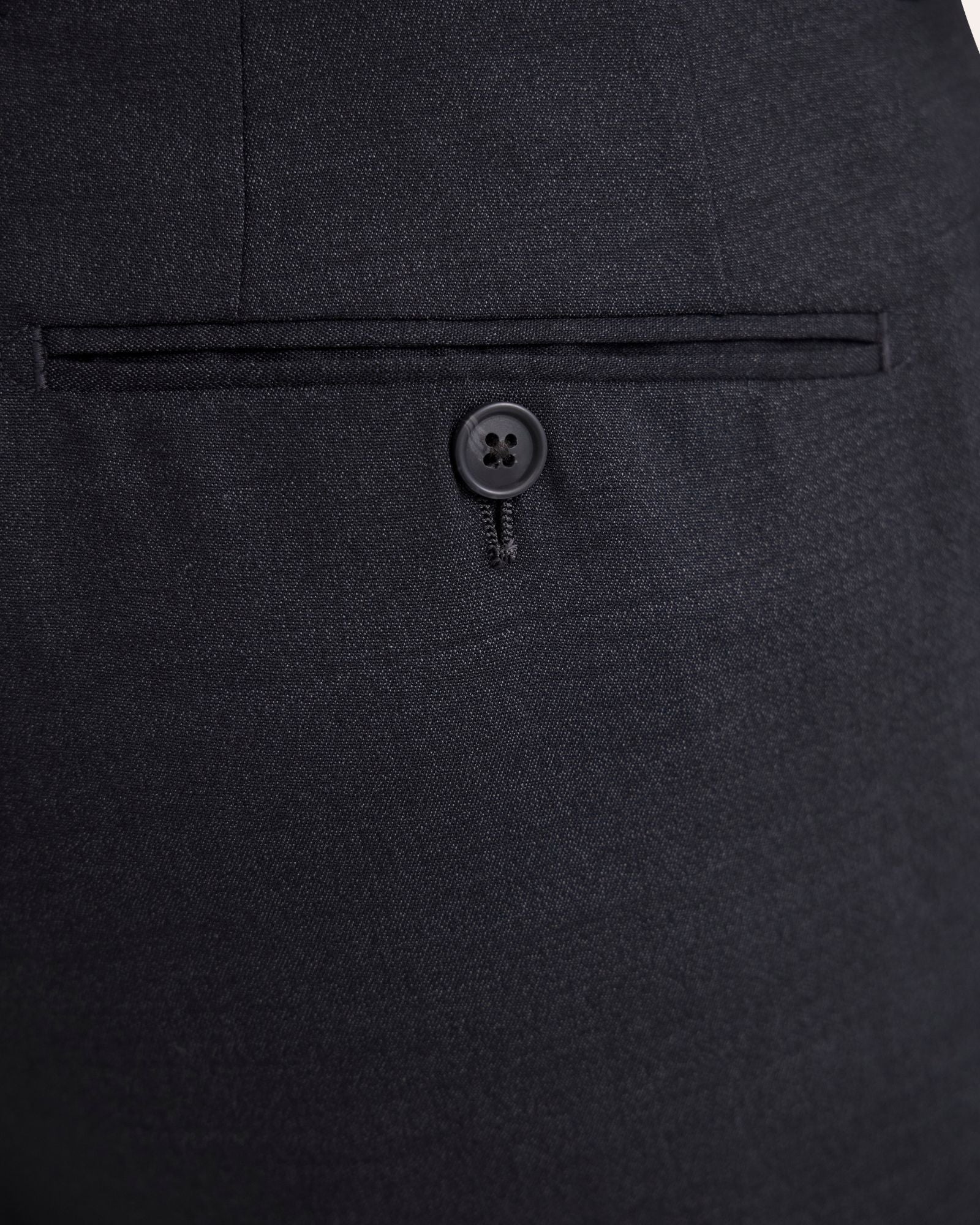 Byron Wool Suit Trousers - Image 7