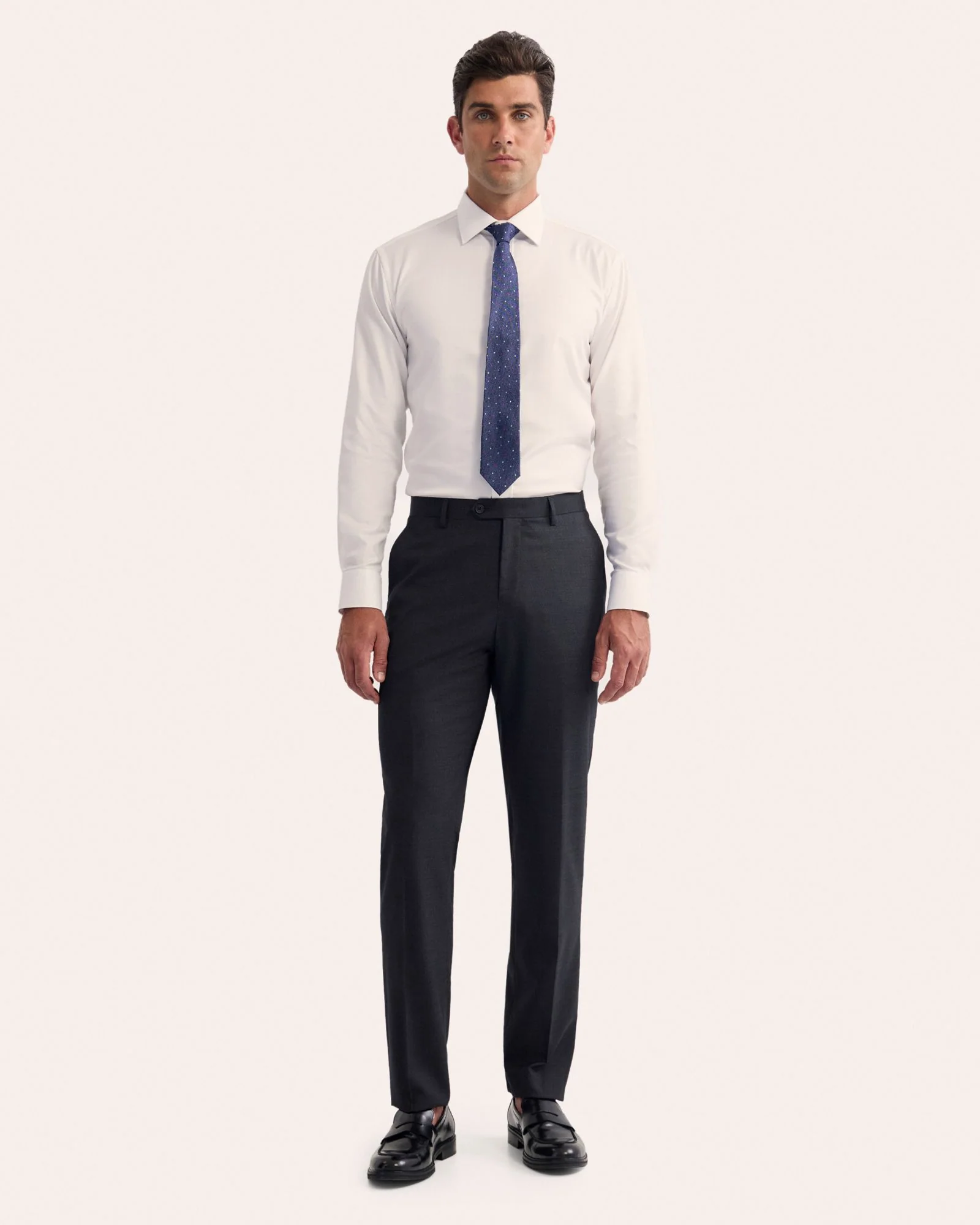 Byron Wool Suit Trousers - Image 8