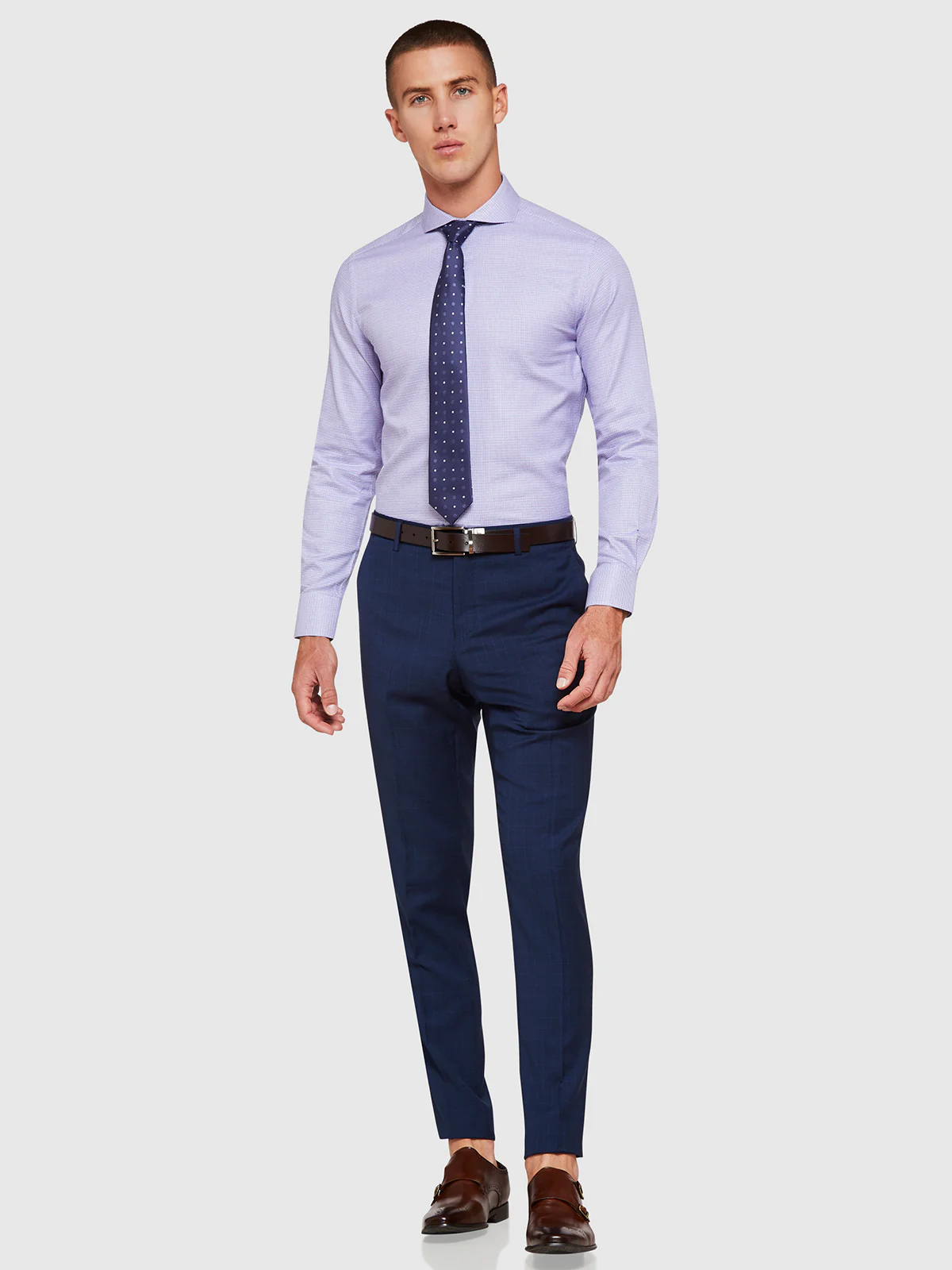 Byron Wool Suit Trousers - Image 5