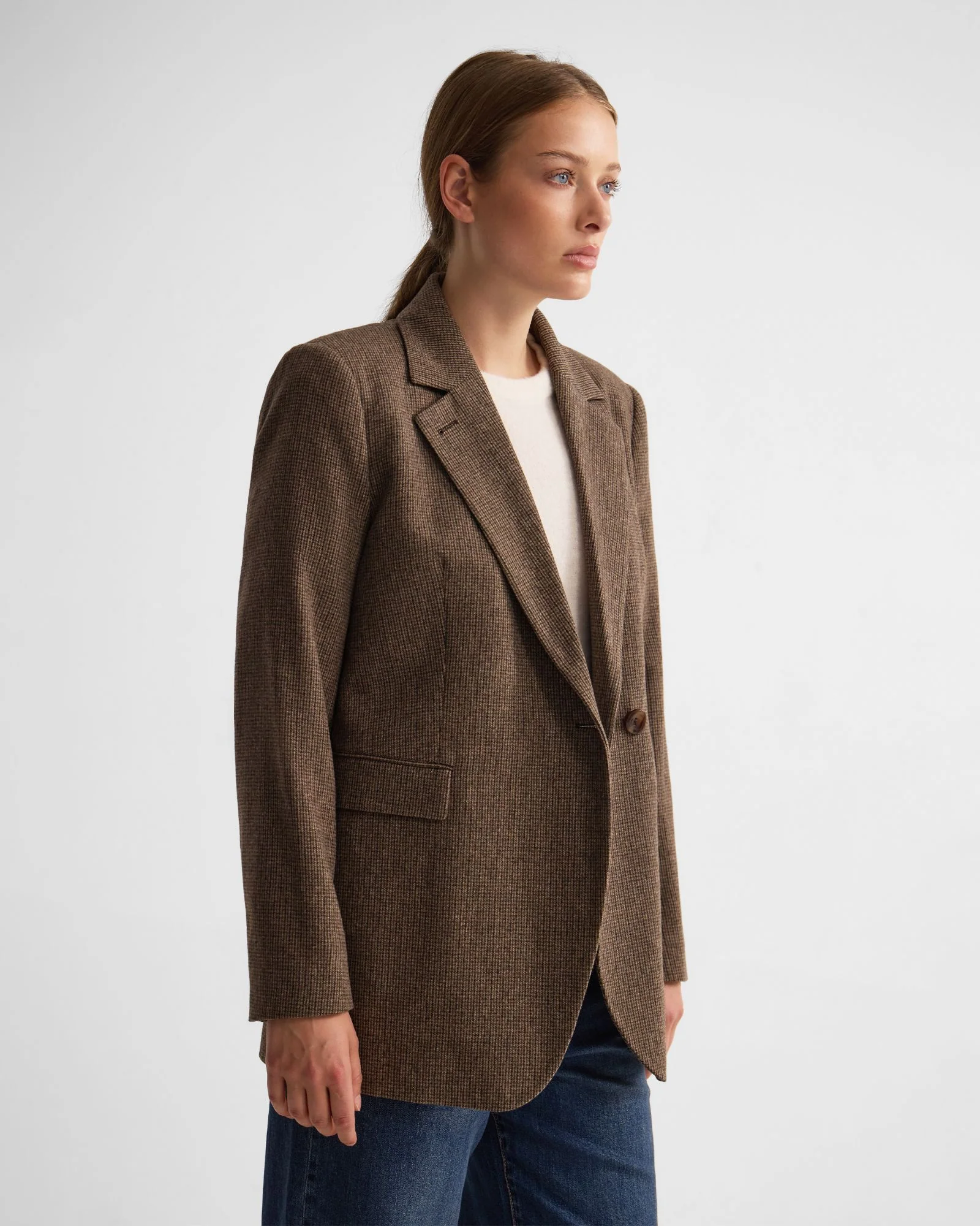 Calliope Blazer With Button Lapel - Image 2
