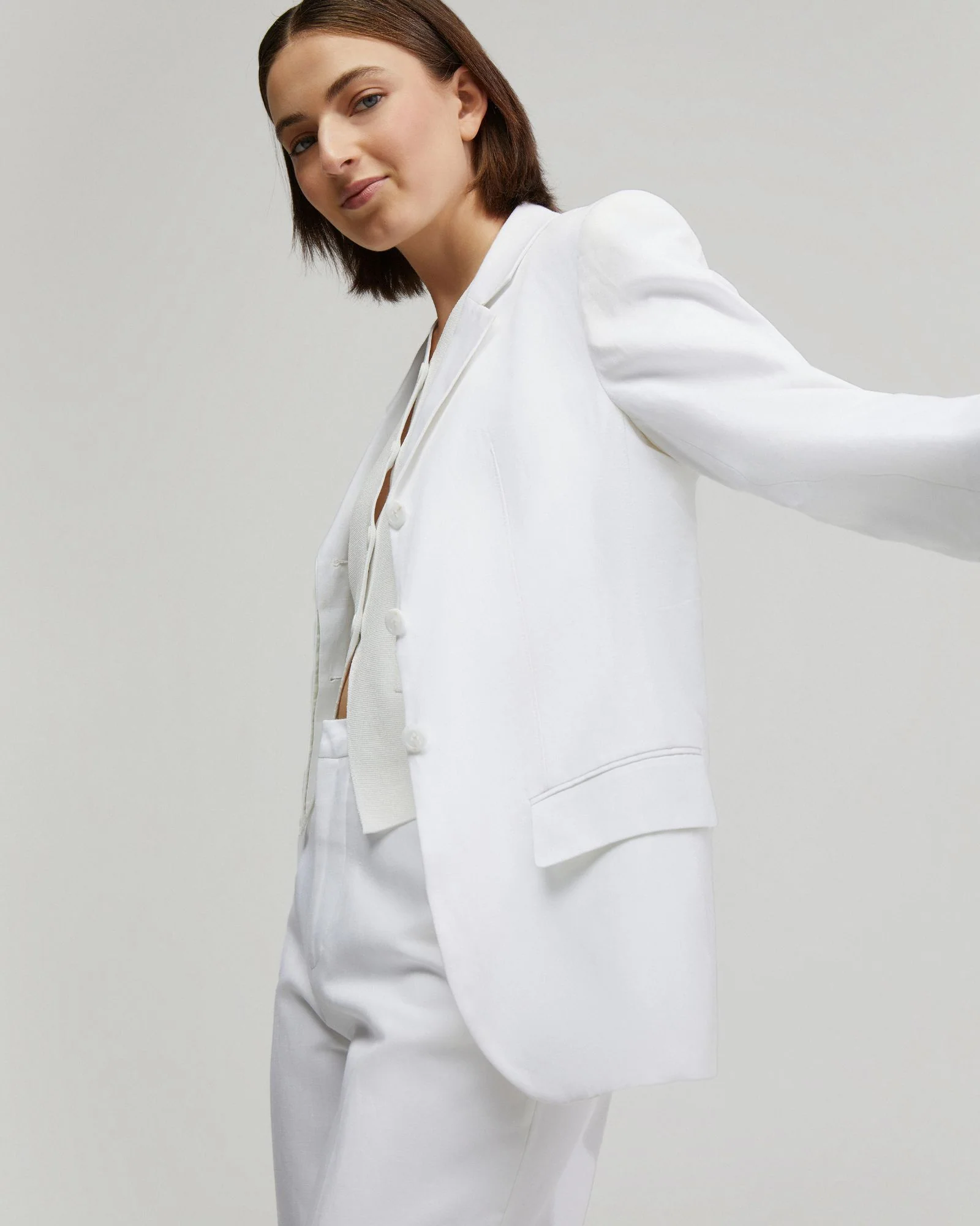 Cara 3 Button Jacket - Image 4
