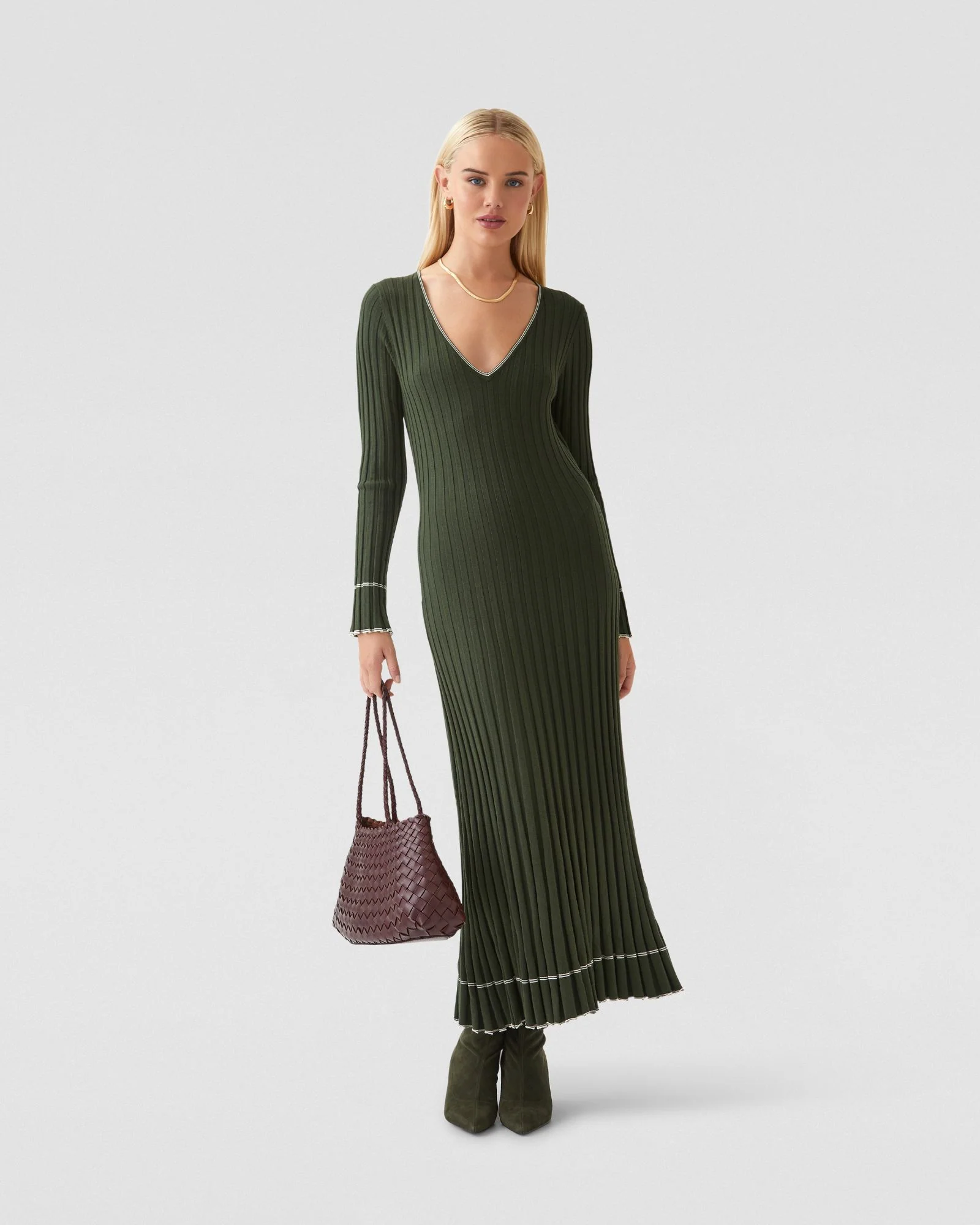 Cara Knitted Dress - Image 7