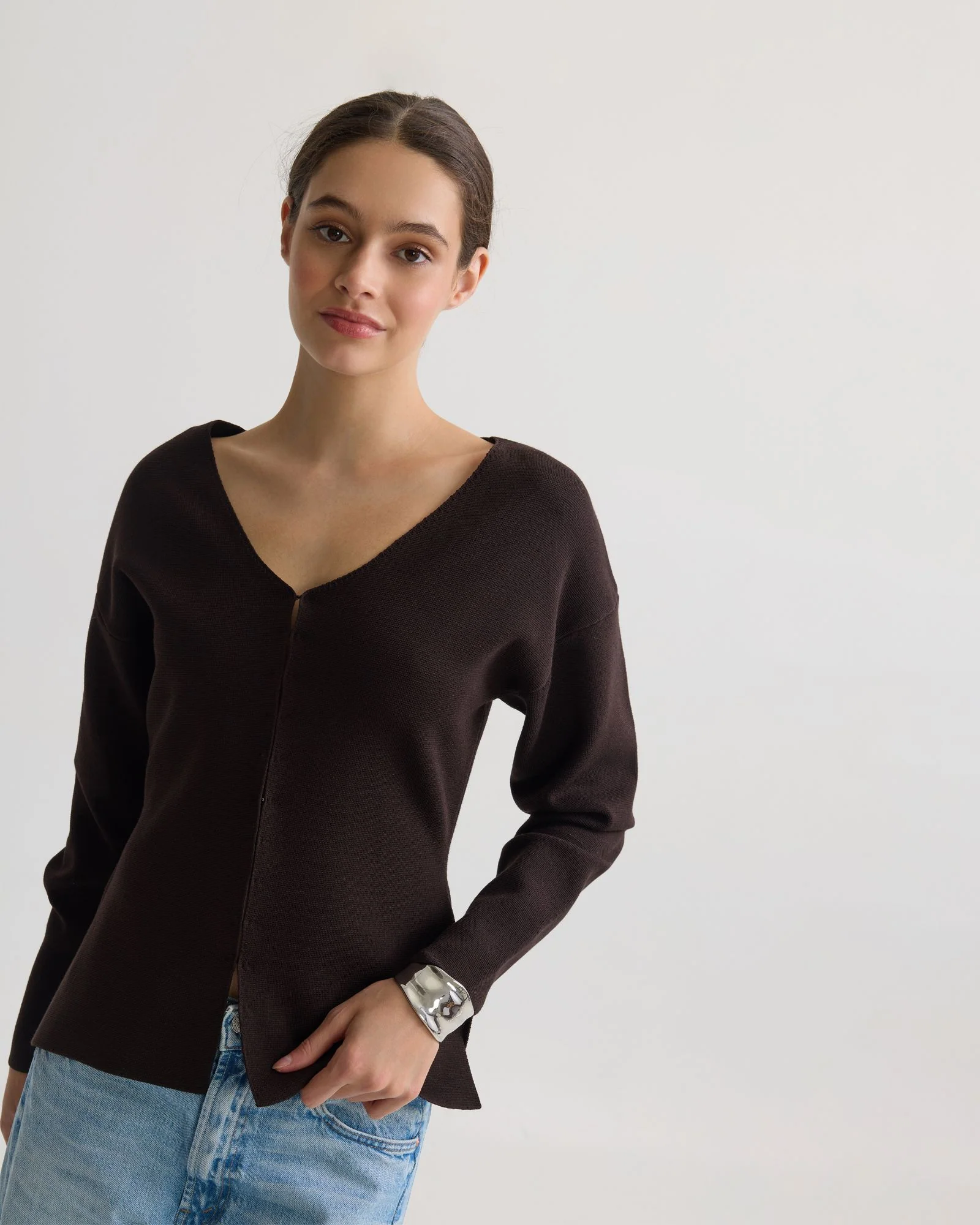 Carmen Sculptured Cardigan - Image 4