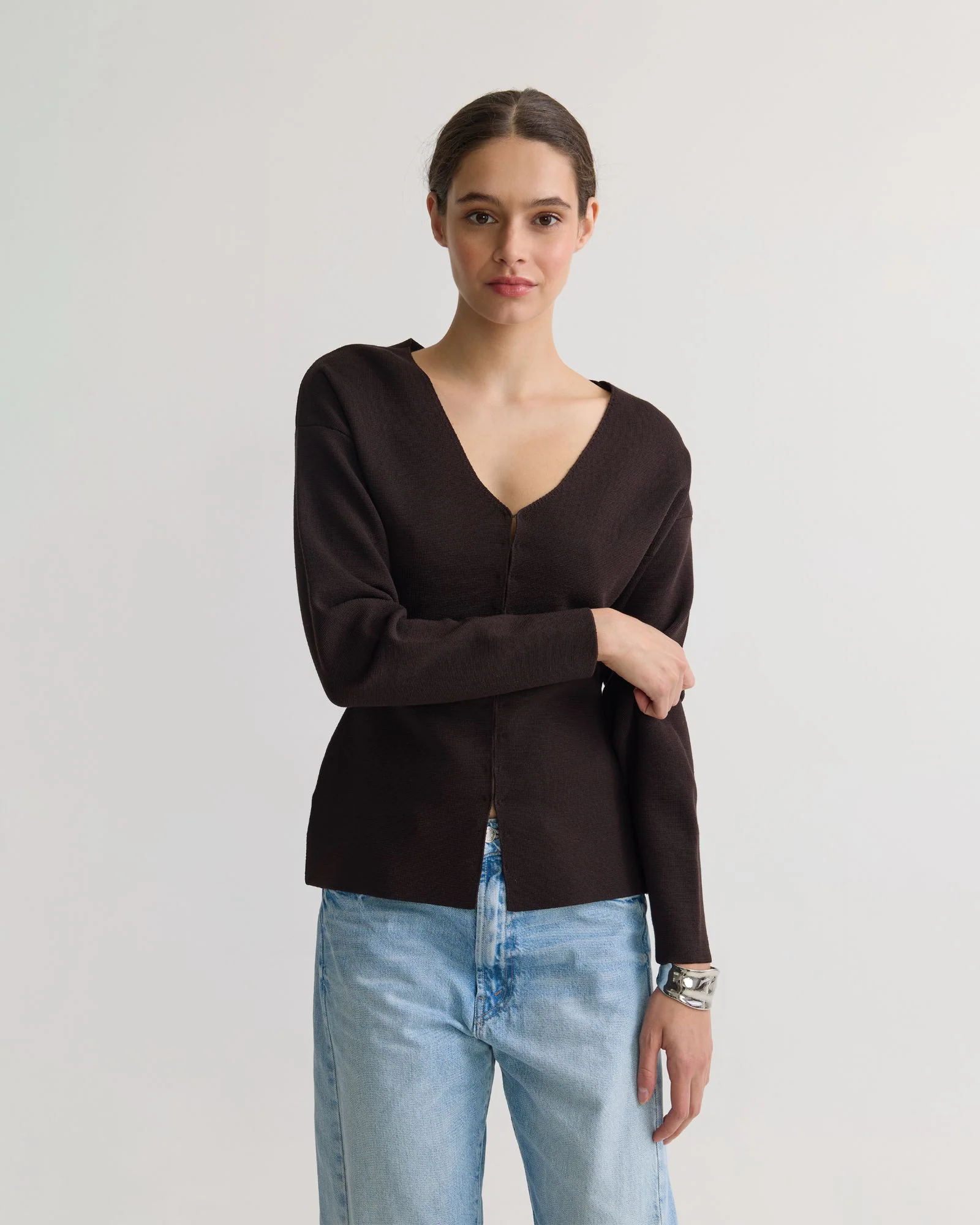 Carmen Sculptured Cardigan - Image 5