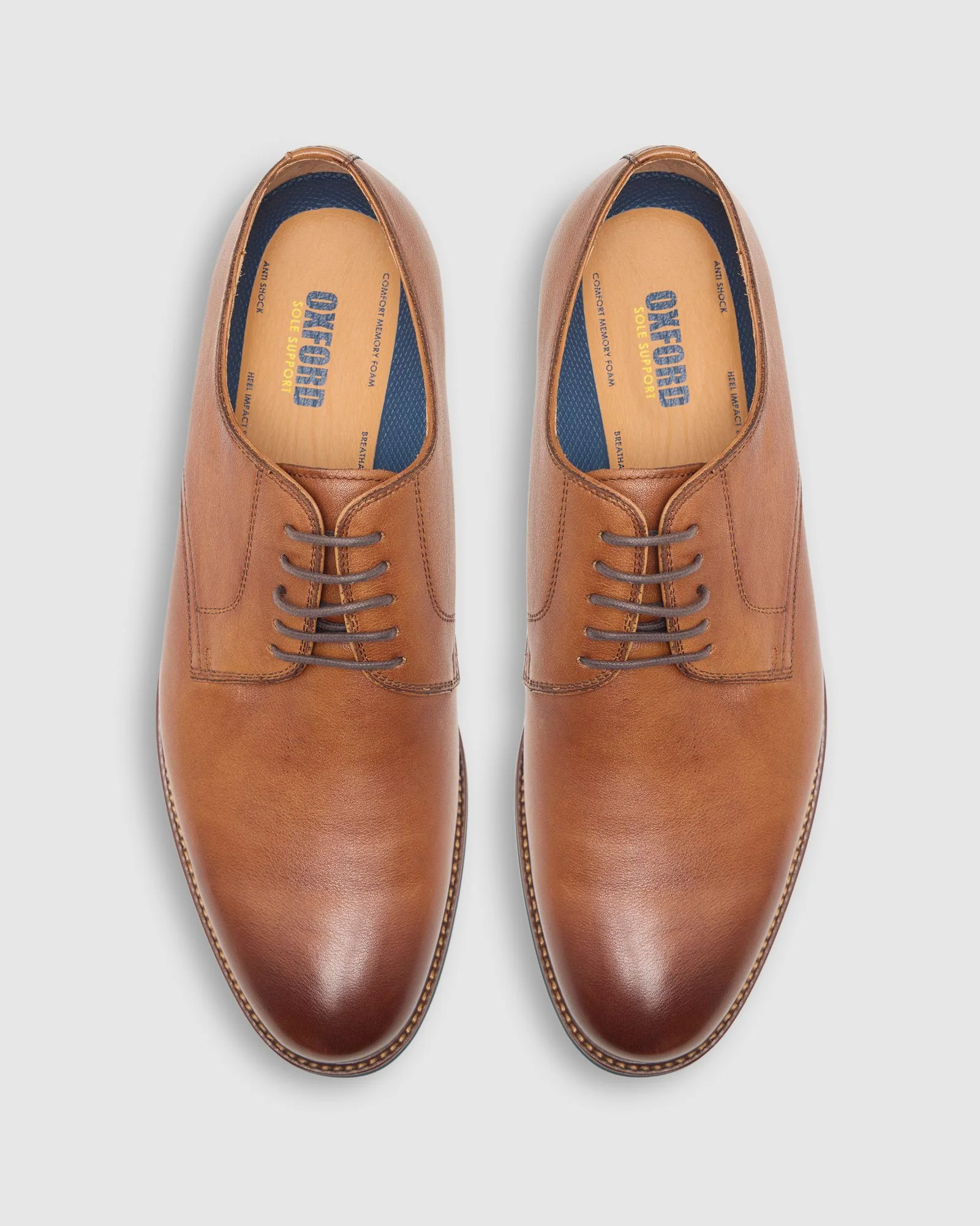 Carter Leather Derby Shoe - Image 5