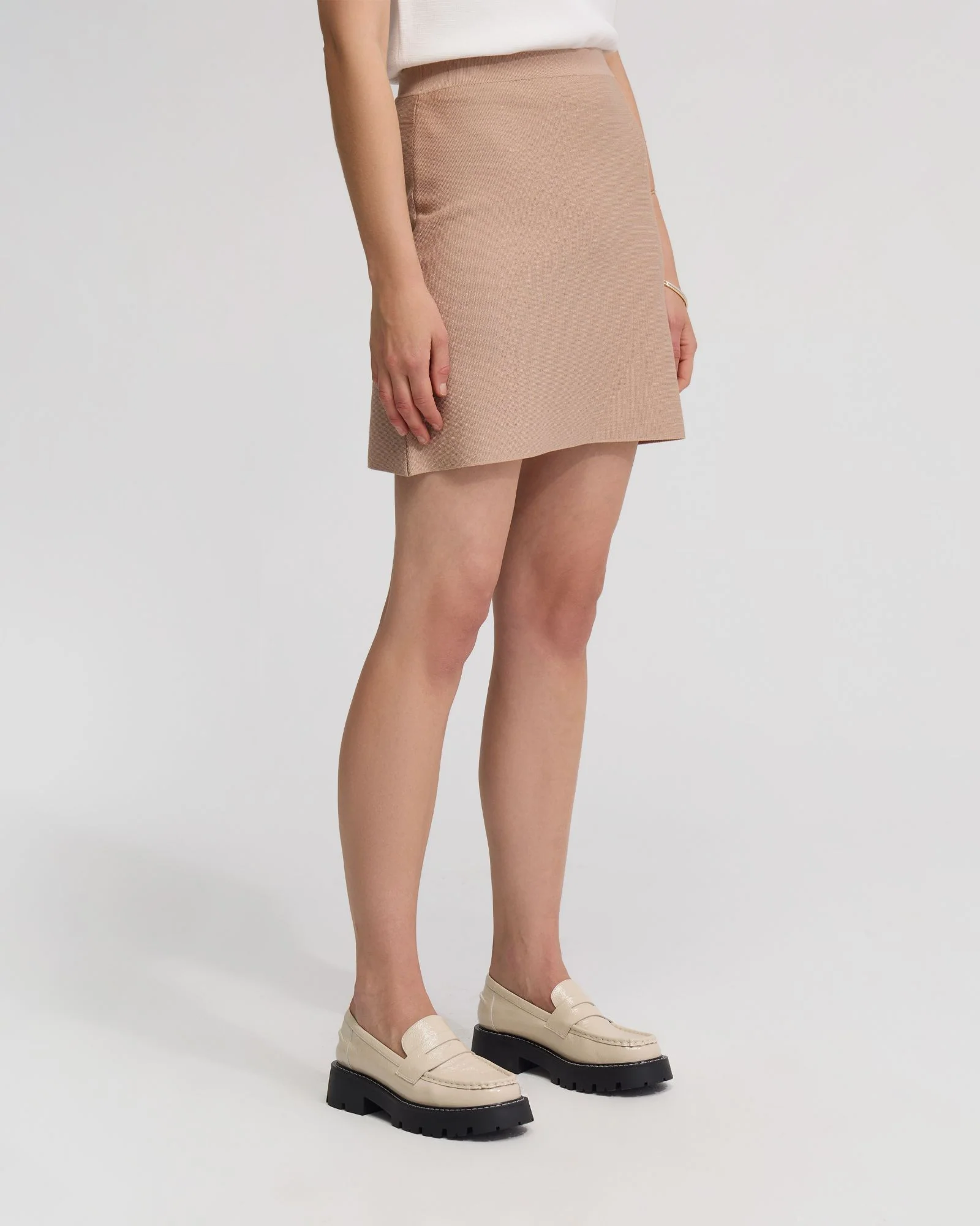 Cera Knitted Mini Skirt - Image 2