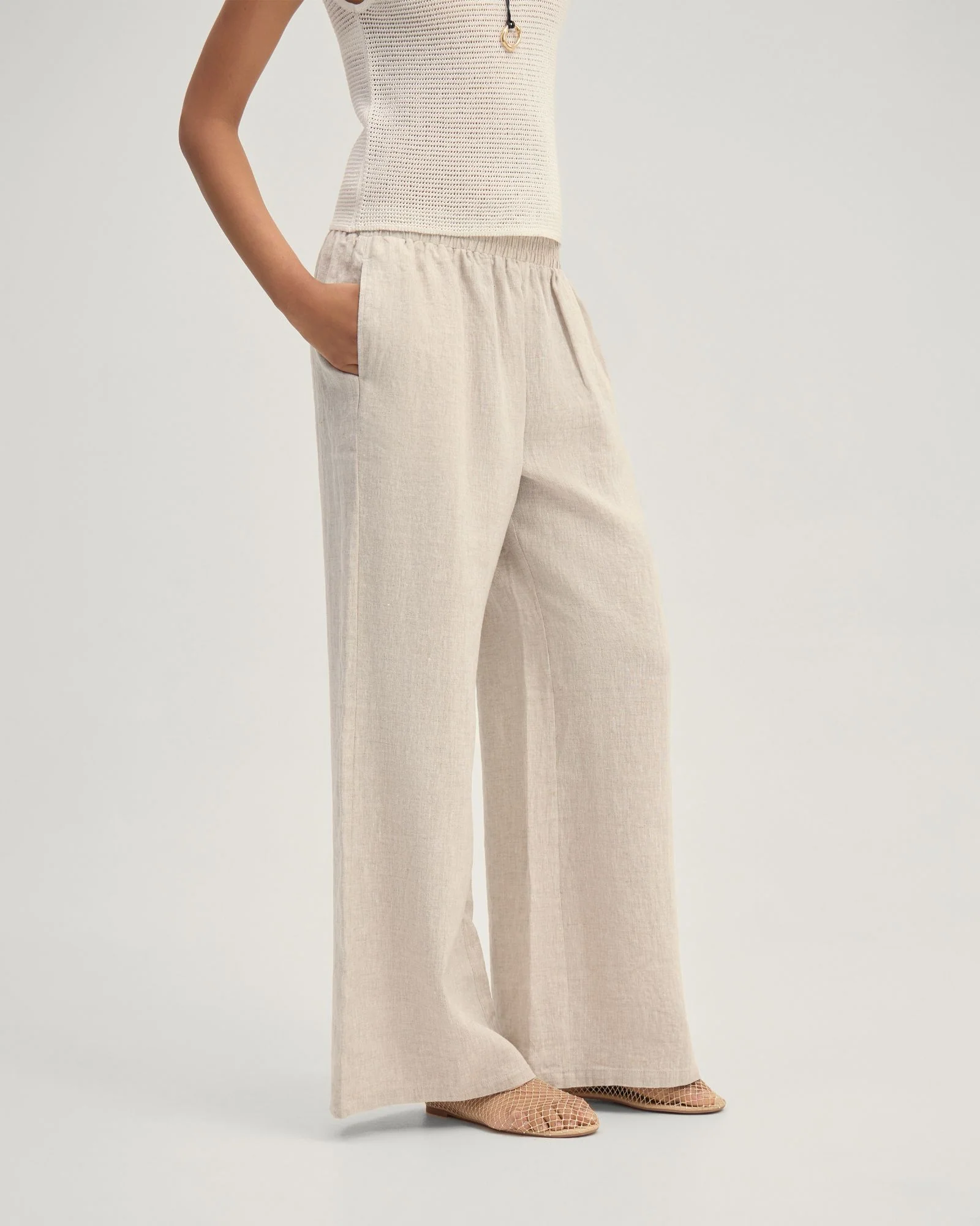 Chantel Linen Pant - Image 9