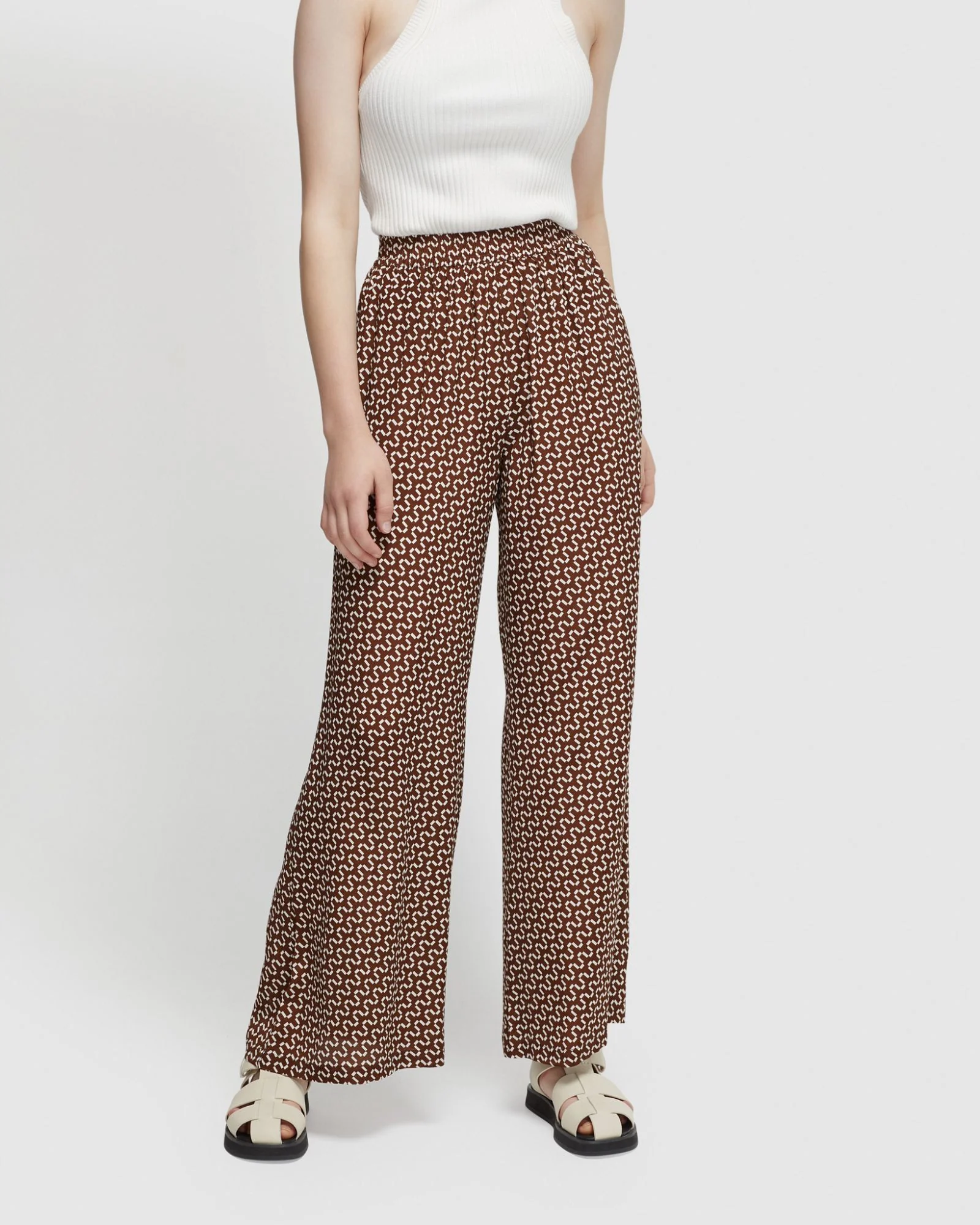 Chantel Zigzag Wide Leg Pants