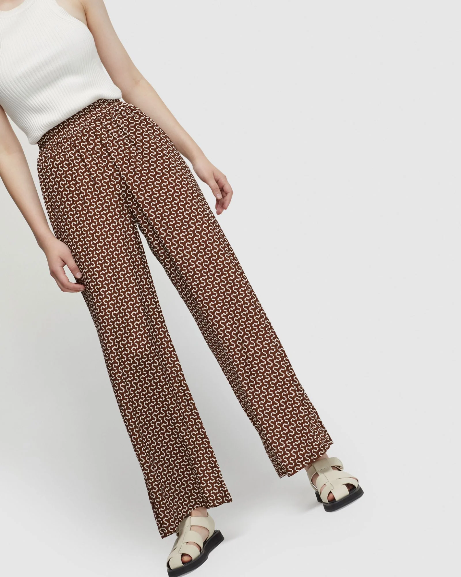 Chantel Zigzag Wide Leg Pants - Image 4