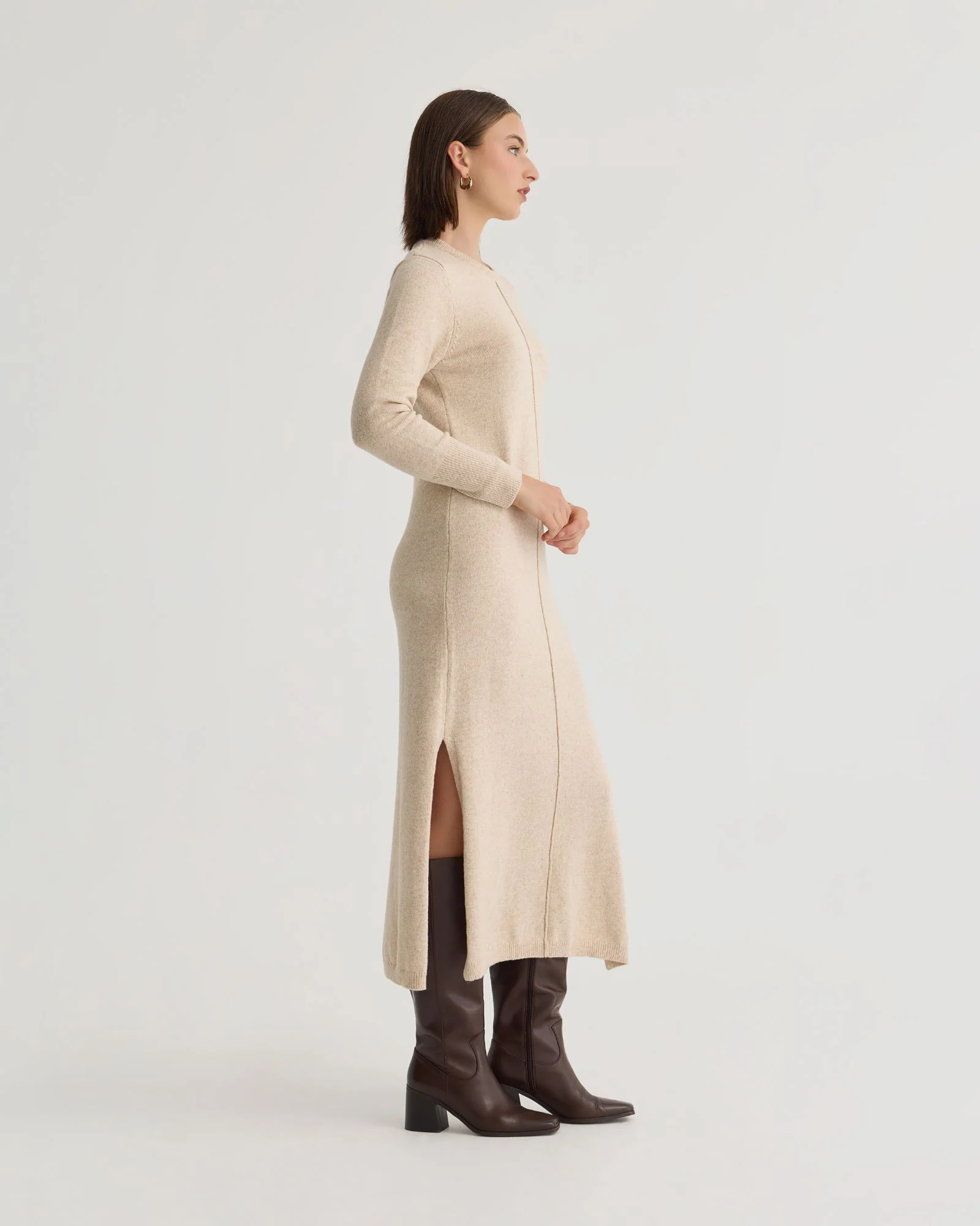 Chrissy Knitted Sweater Dress - Image 11