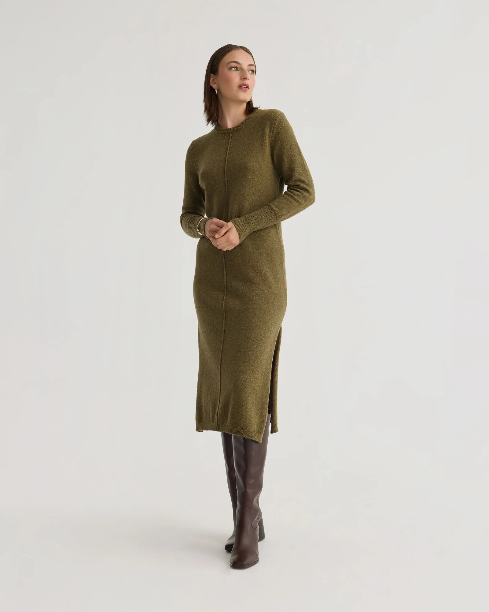 Chrissy Knitted Sweater Dress - Image 5