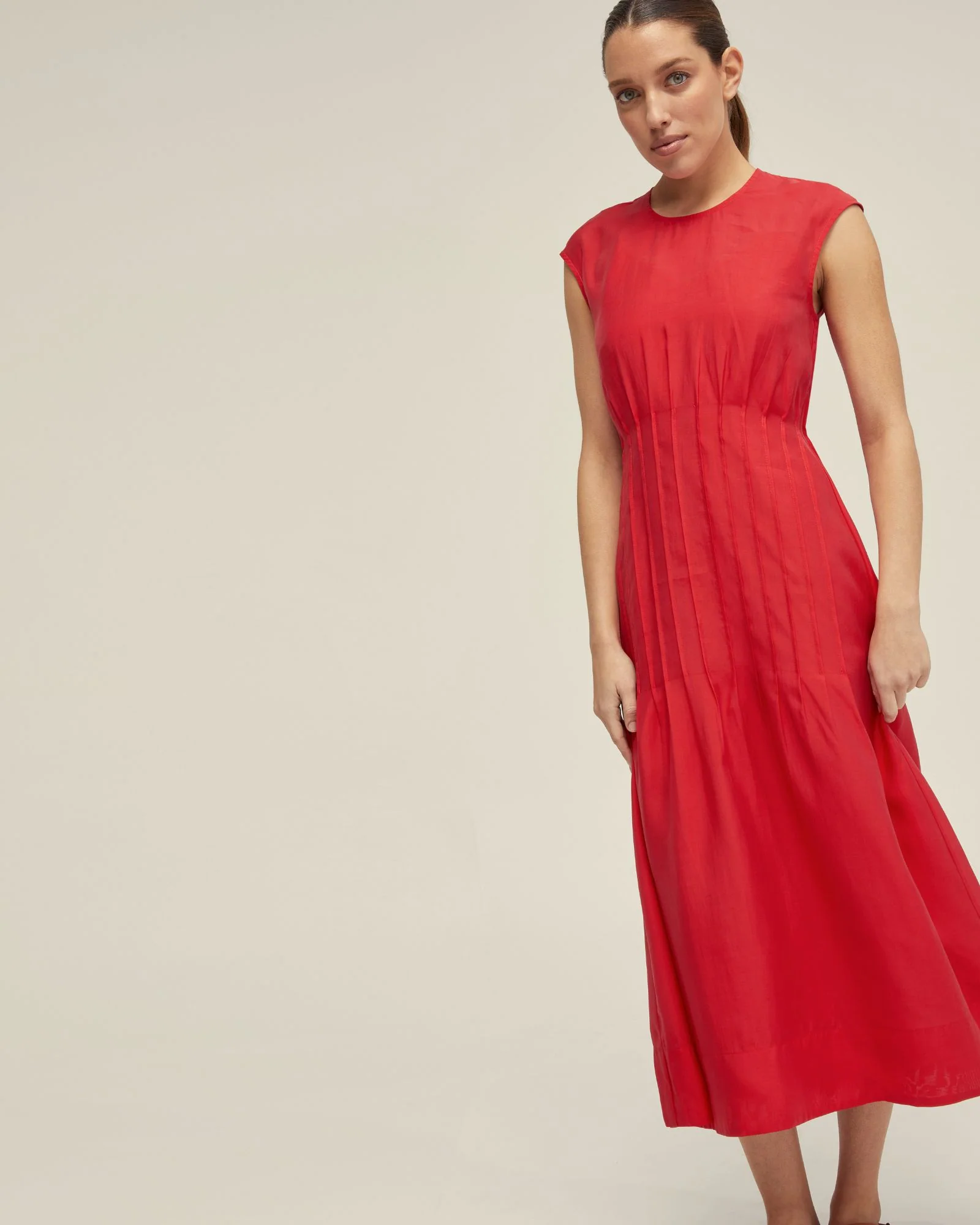 Clementine Pin-Tuck Dress - Image 4