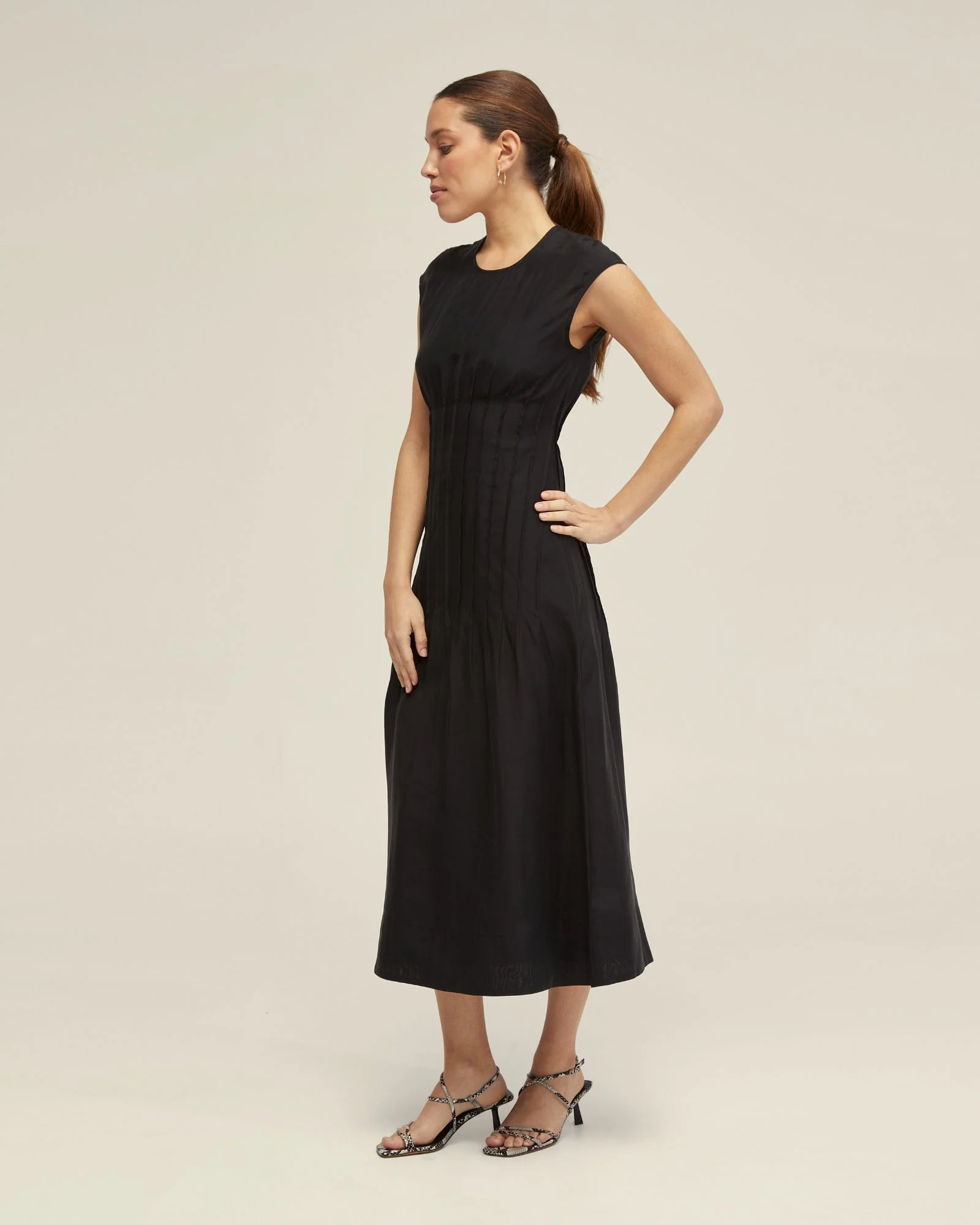 Clementine Pin-Tuck Dress - Image 8