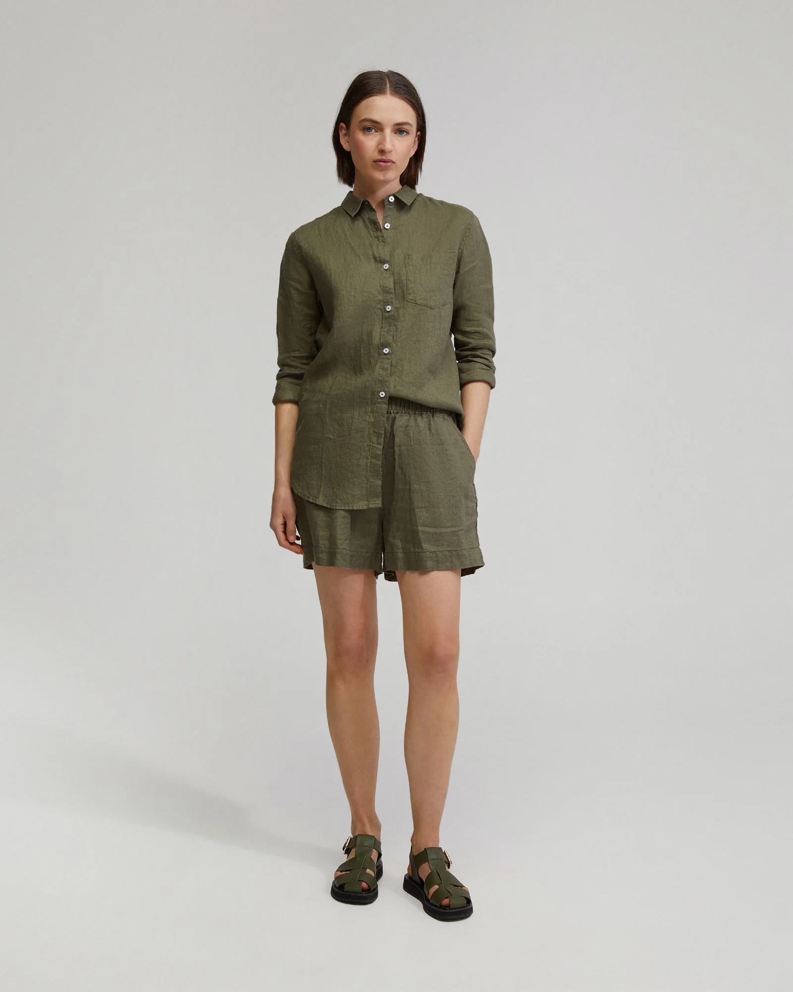 Cleo Linen Shorts - Image 12
