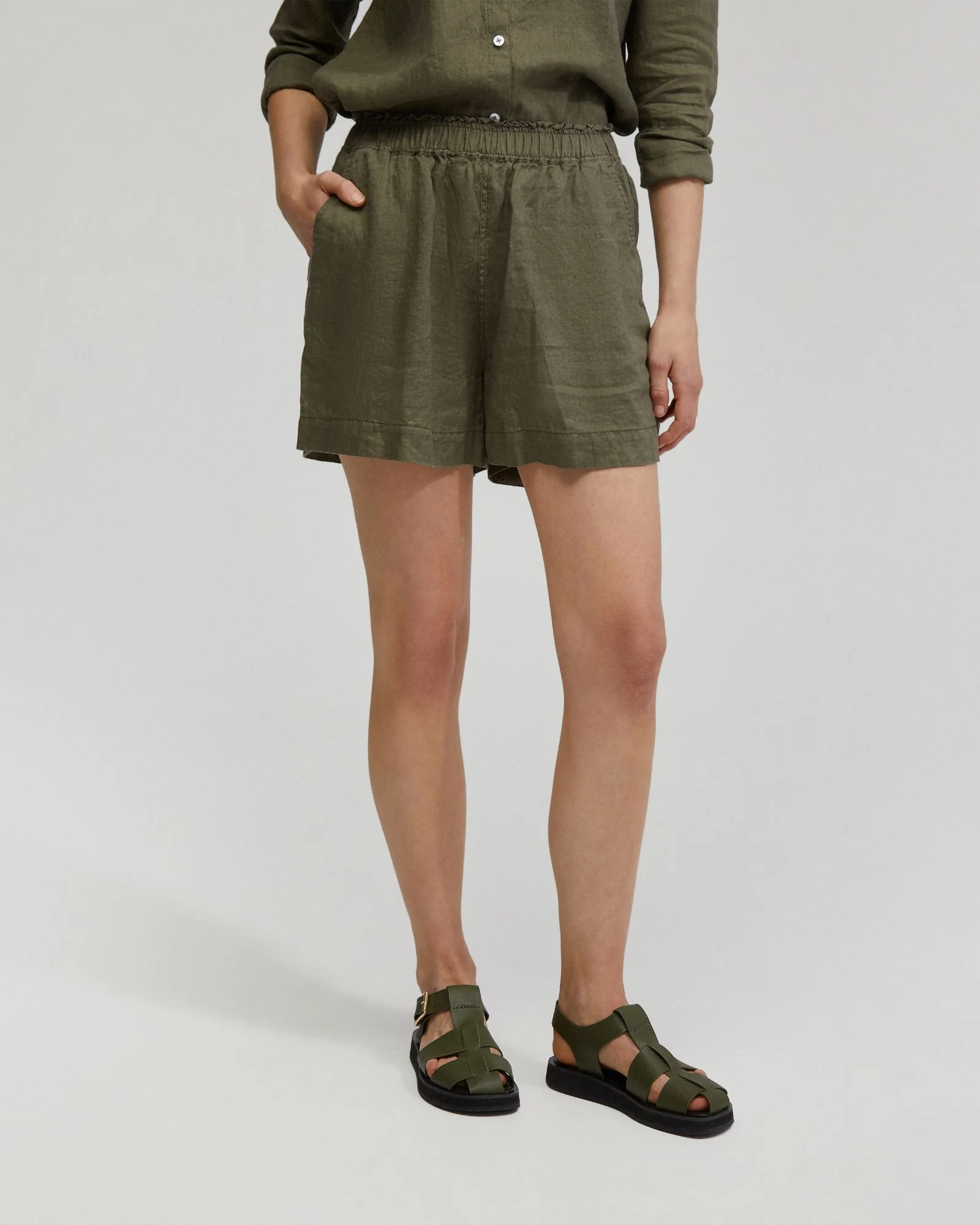 Cleo Linen Shorts - Image 8