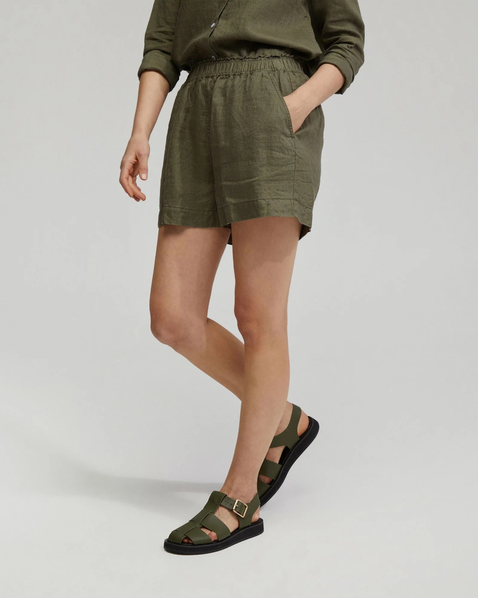 Cleo Linen Shorts - Image 9