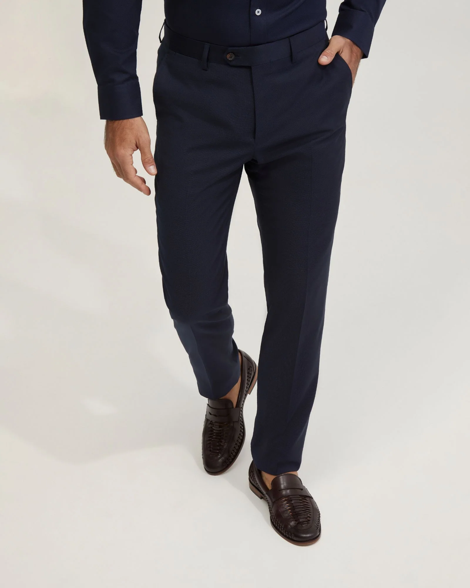 Coleridge Washable Wool Suit Trousers - Image 2