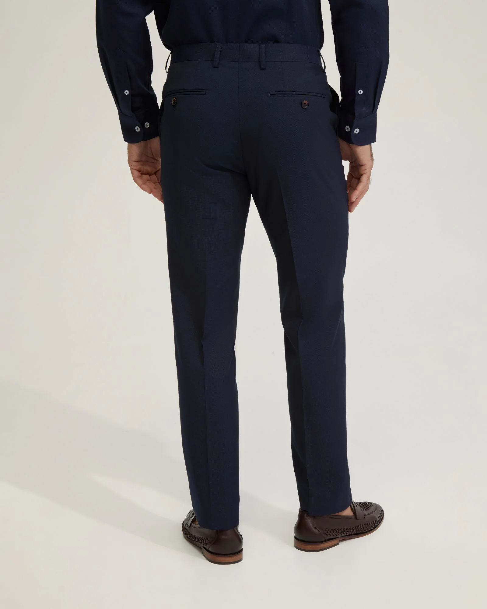 Coleridge Washable Wool Suit Trousers - Image 3